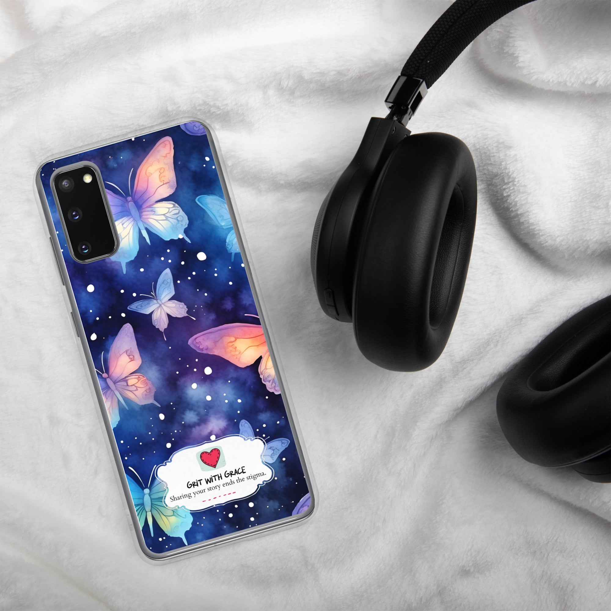Butterfly Lover's Stylish Yet Protective Samsung Galaxy Case