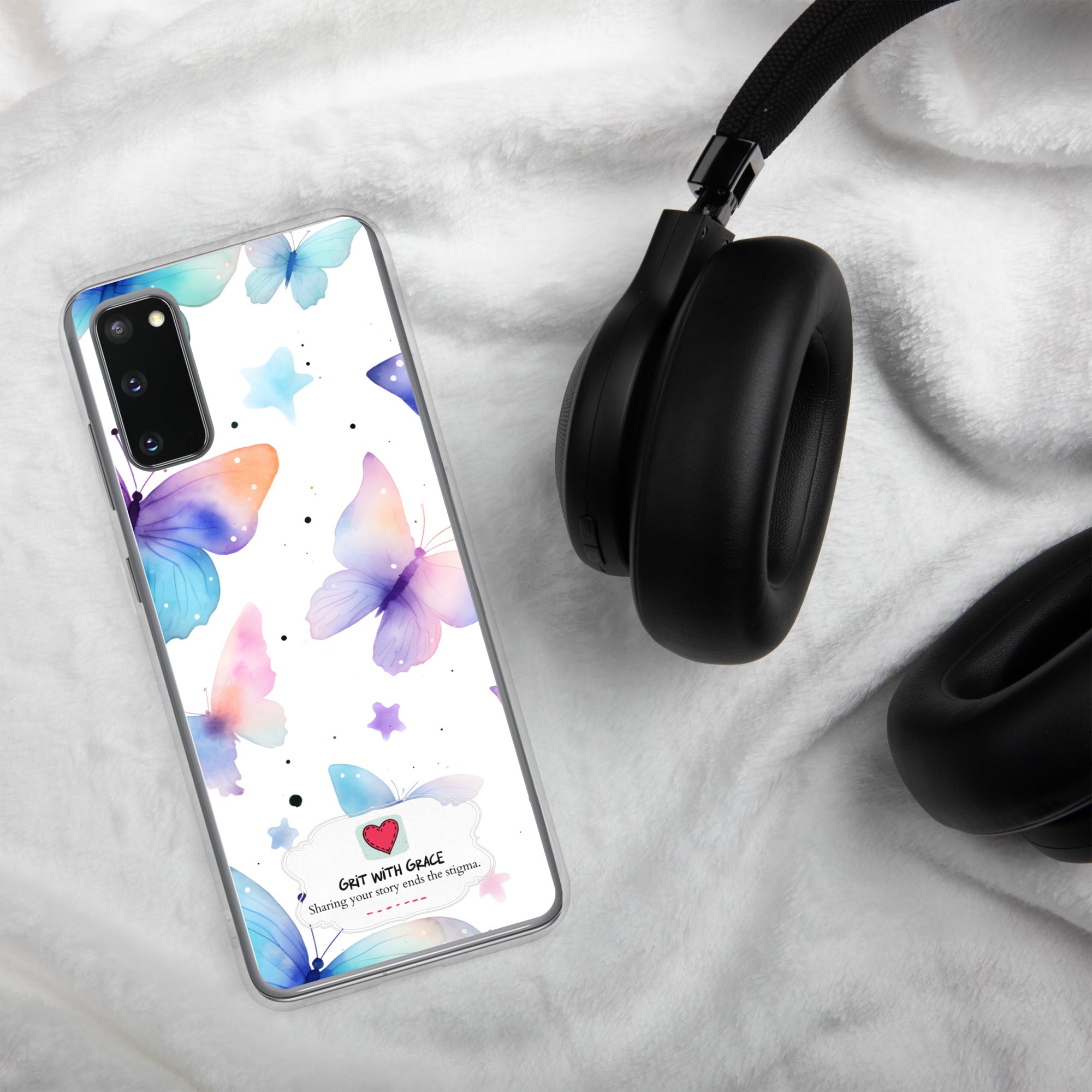 Butterfly Lover's Stylish Yet Protective Samsung Galaxy Case