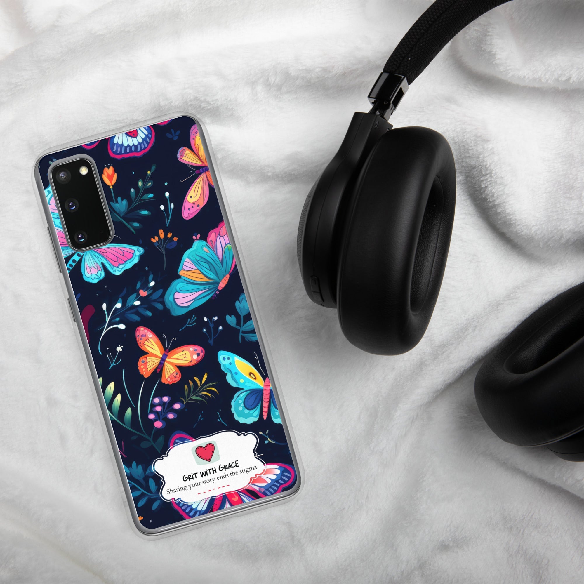 Butterfly Lover's Stylish Yet Protective Samsung Galaxy Case
