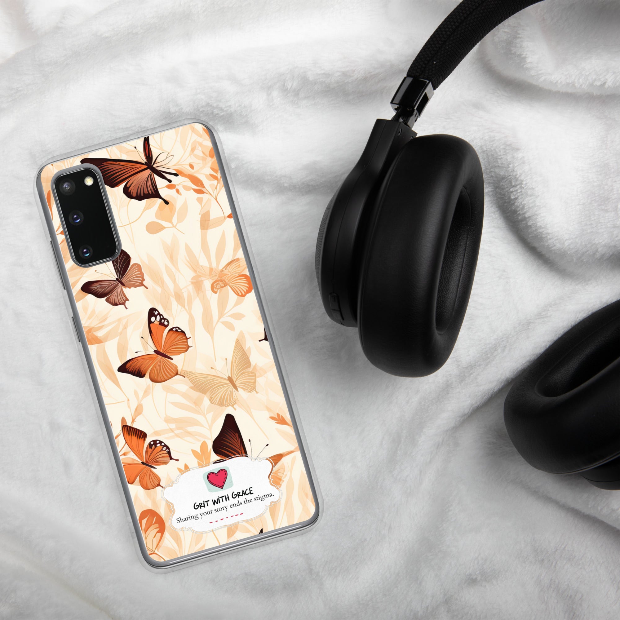 Butterfly Lover's Stylish Yet Protective Samsung Galaxy Case
