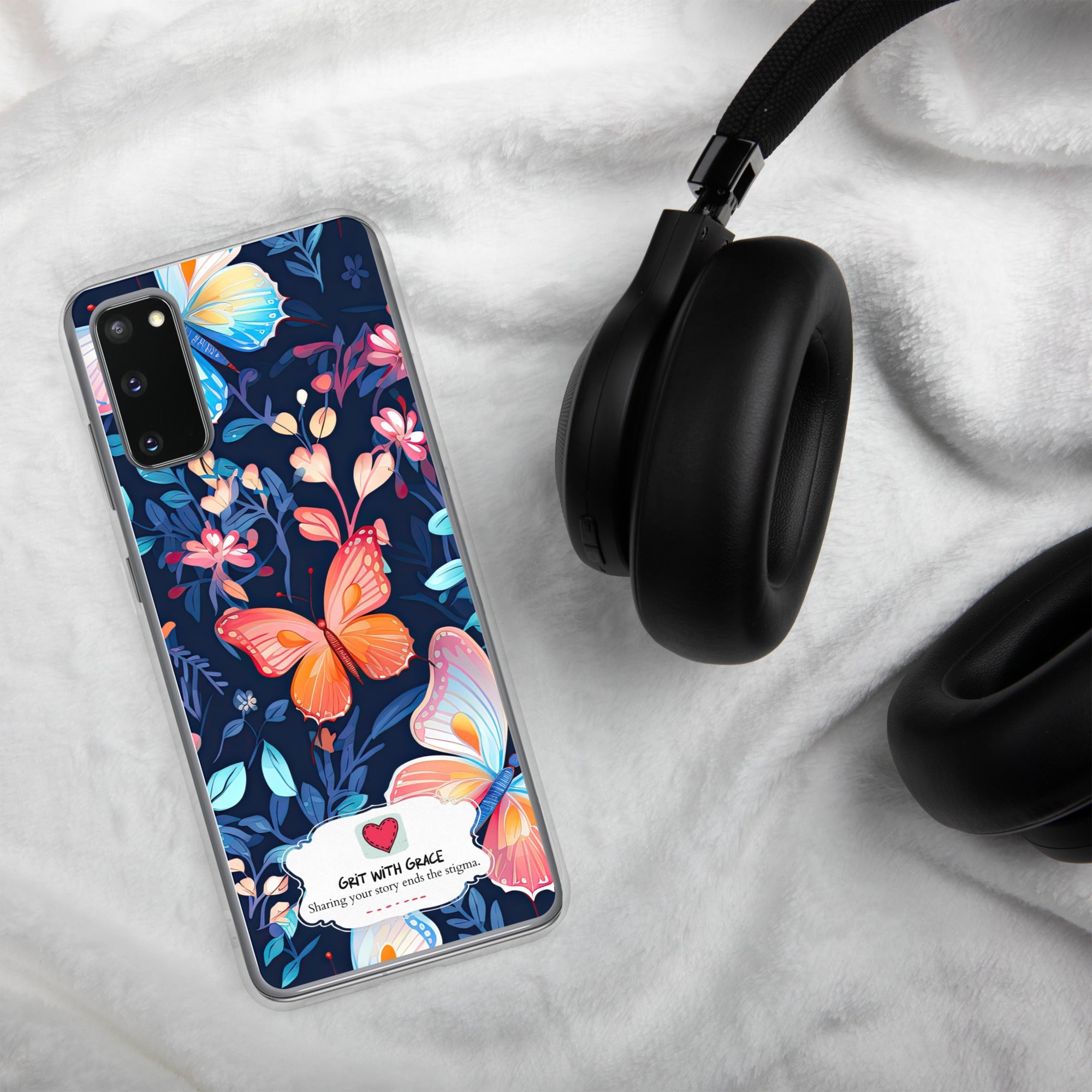 Butterfly Lover's Stylish Yet Protective Samsung Galaxy Case