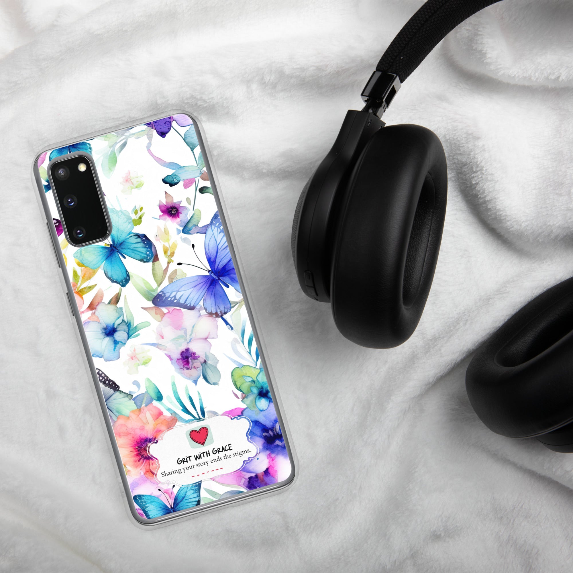 Butterfly Lover's Stylish Yet Protective Samsung Galaxy Case