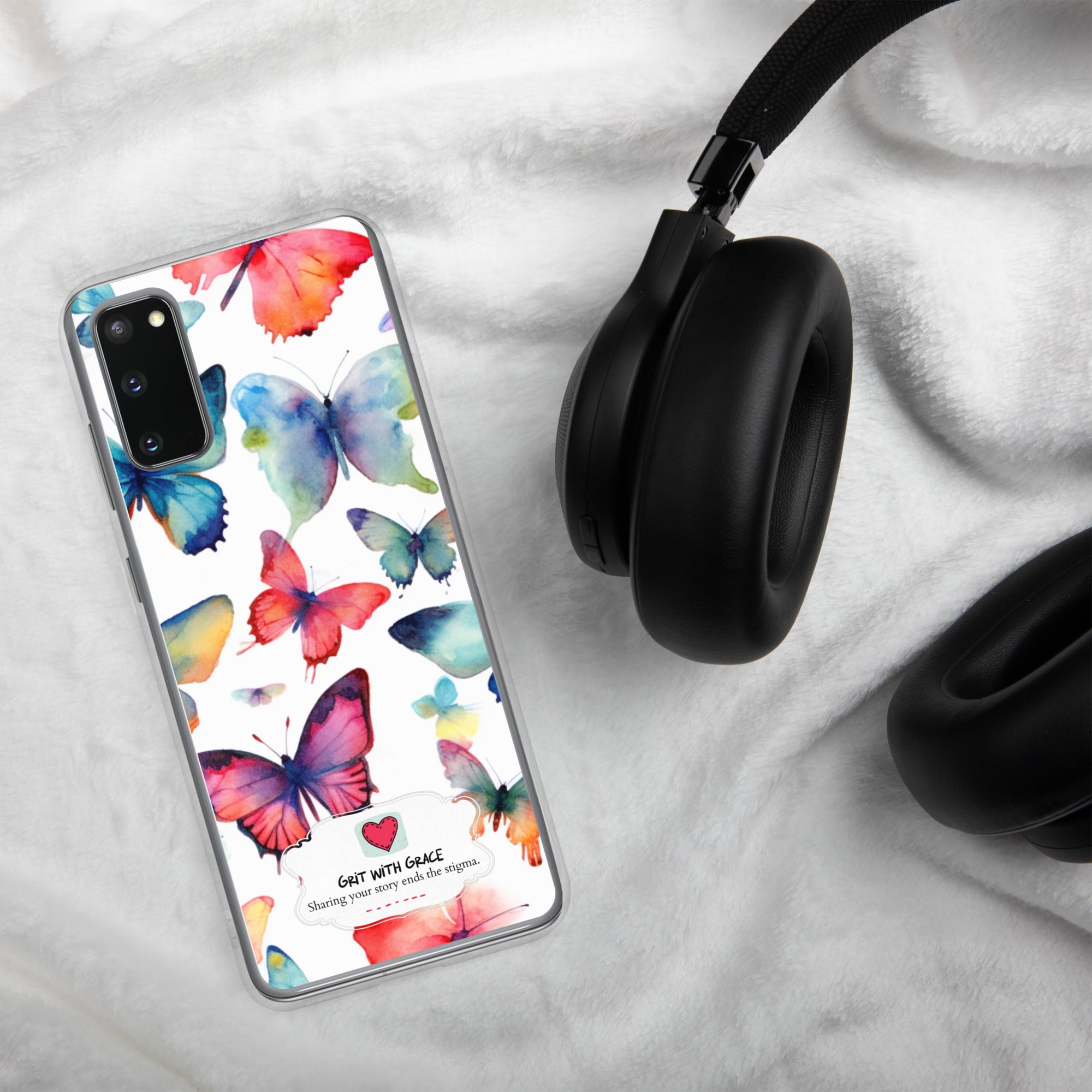 Butterfly Lover's Stylish Yet Protective Samsung Galaxy Case