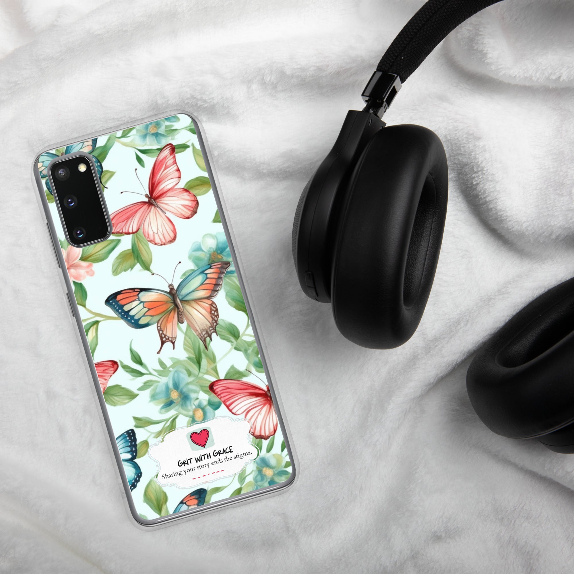 Butterfly Lover's Stylish Yet Protective Samsung Galaxy Case