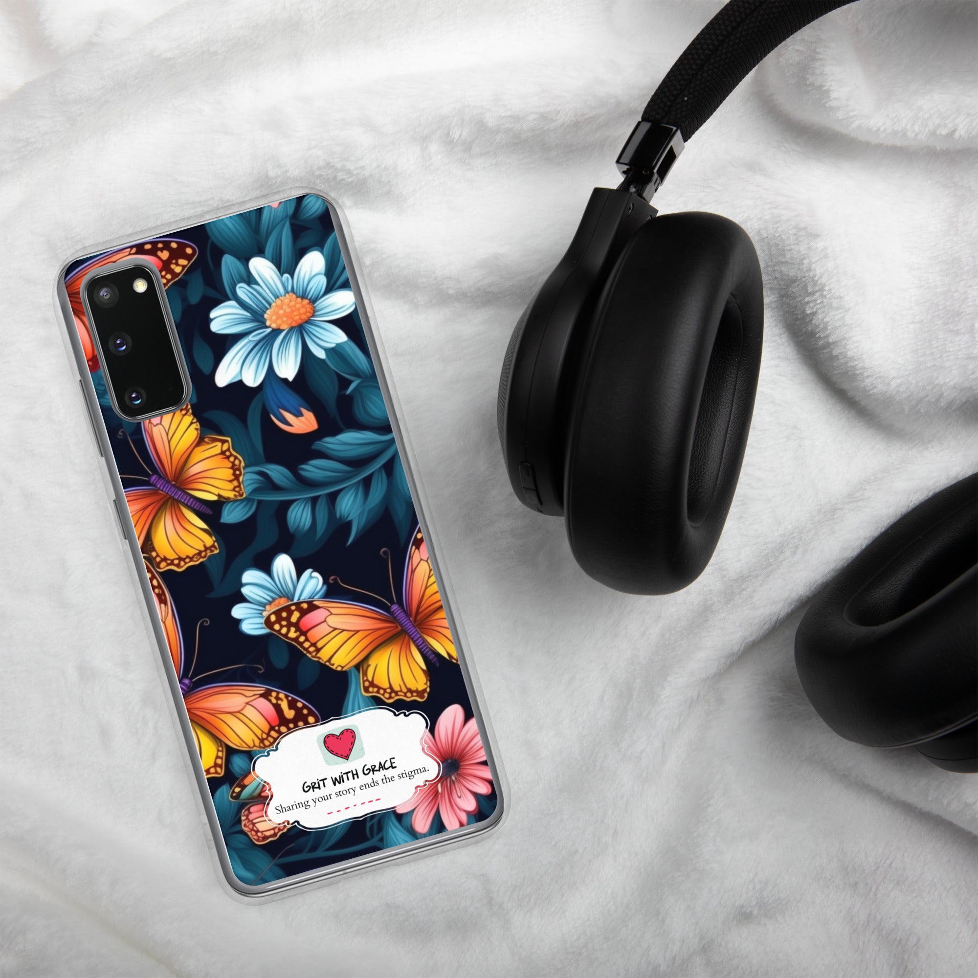 Butterfly Lover's Stylish Yet Protective Samsung Galaxy Case