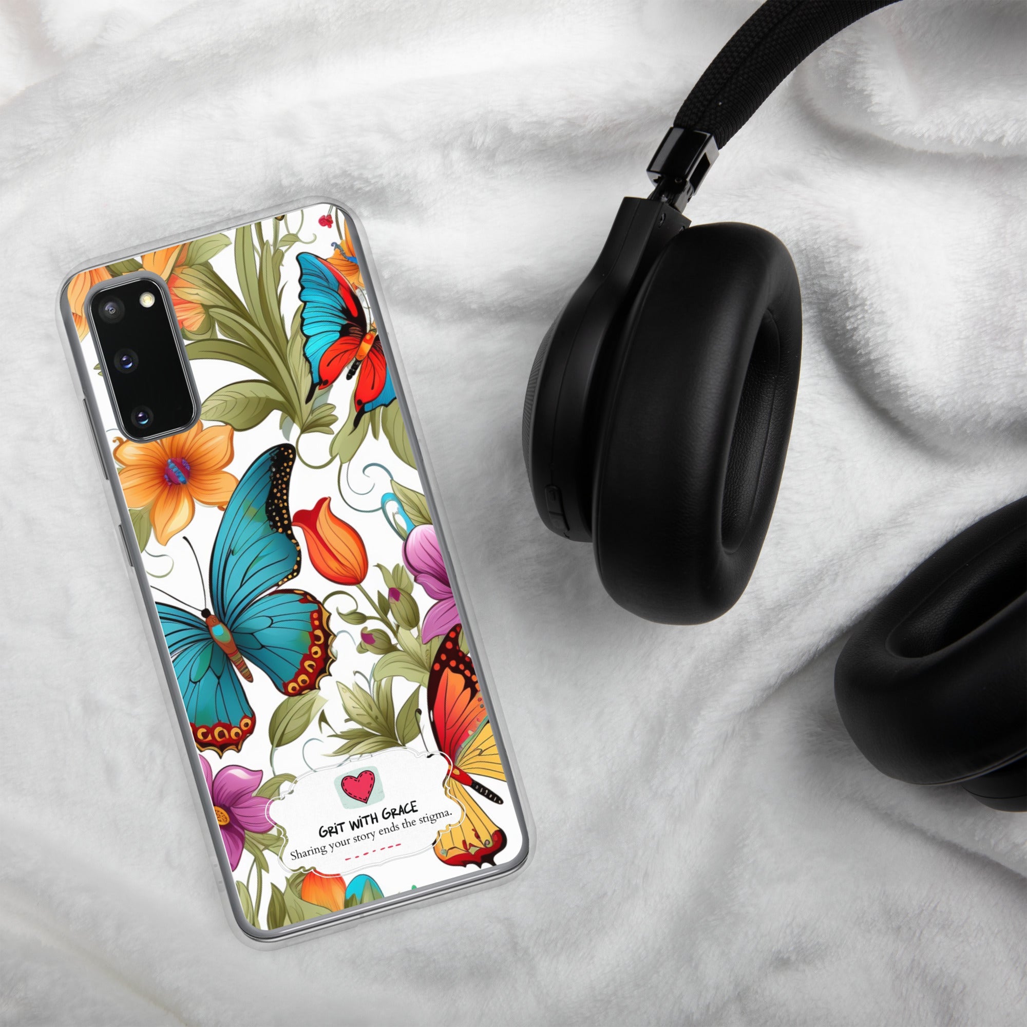 Butterfly Lover's Stylish Yet Protective Samsung Galaxy Case