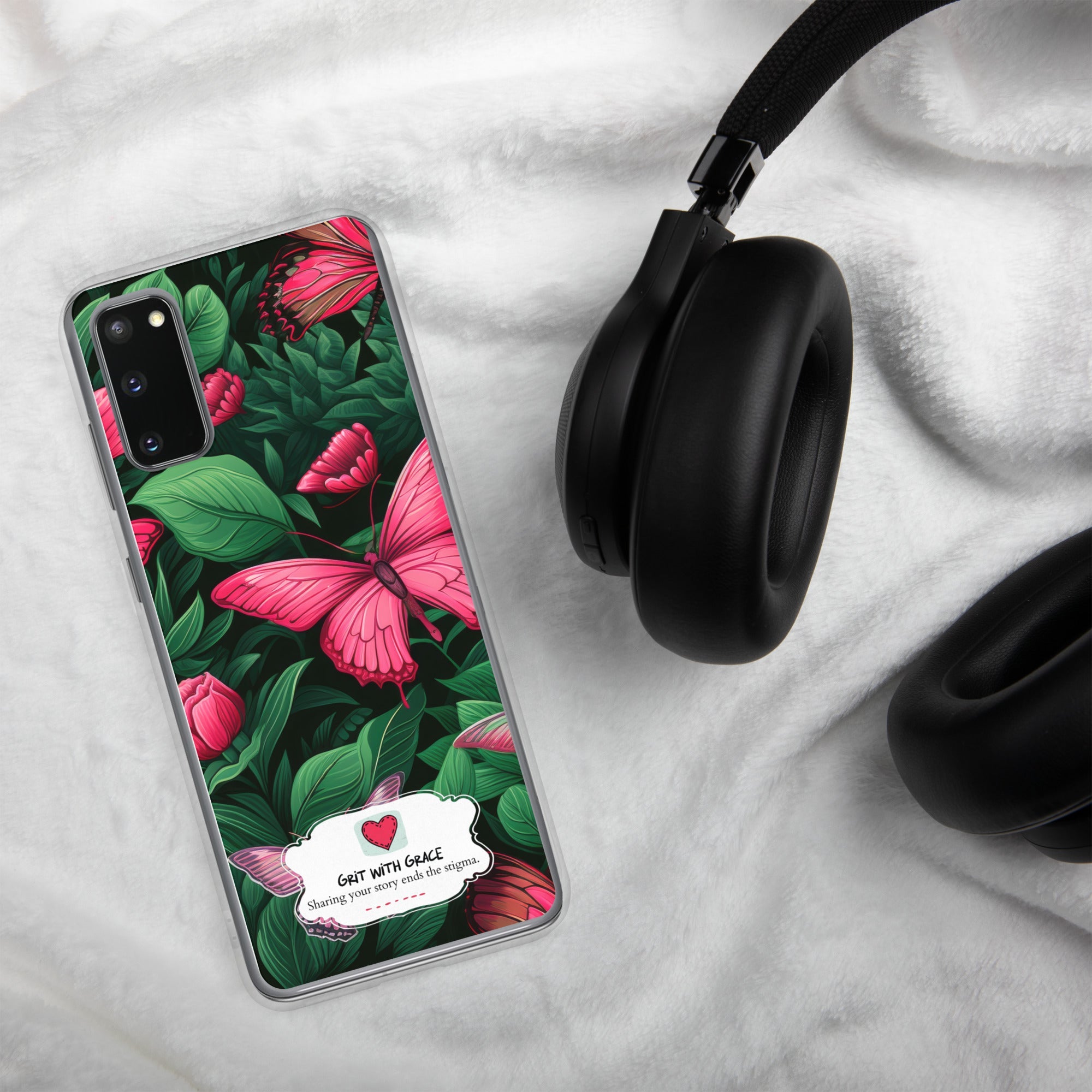 Butterfly Lover's Stylish Yet Protective Samsung Galaxy Case