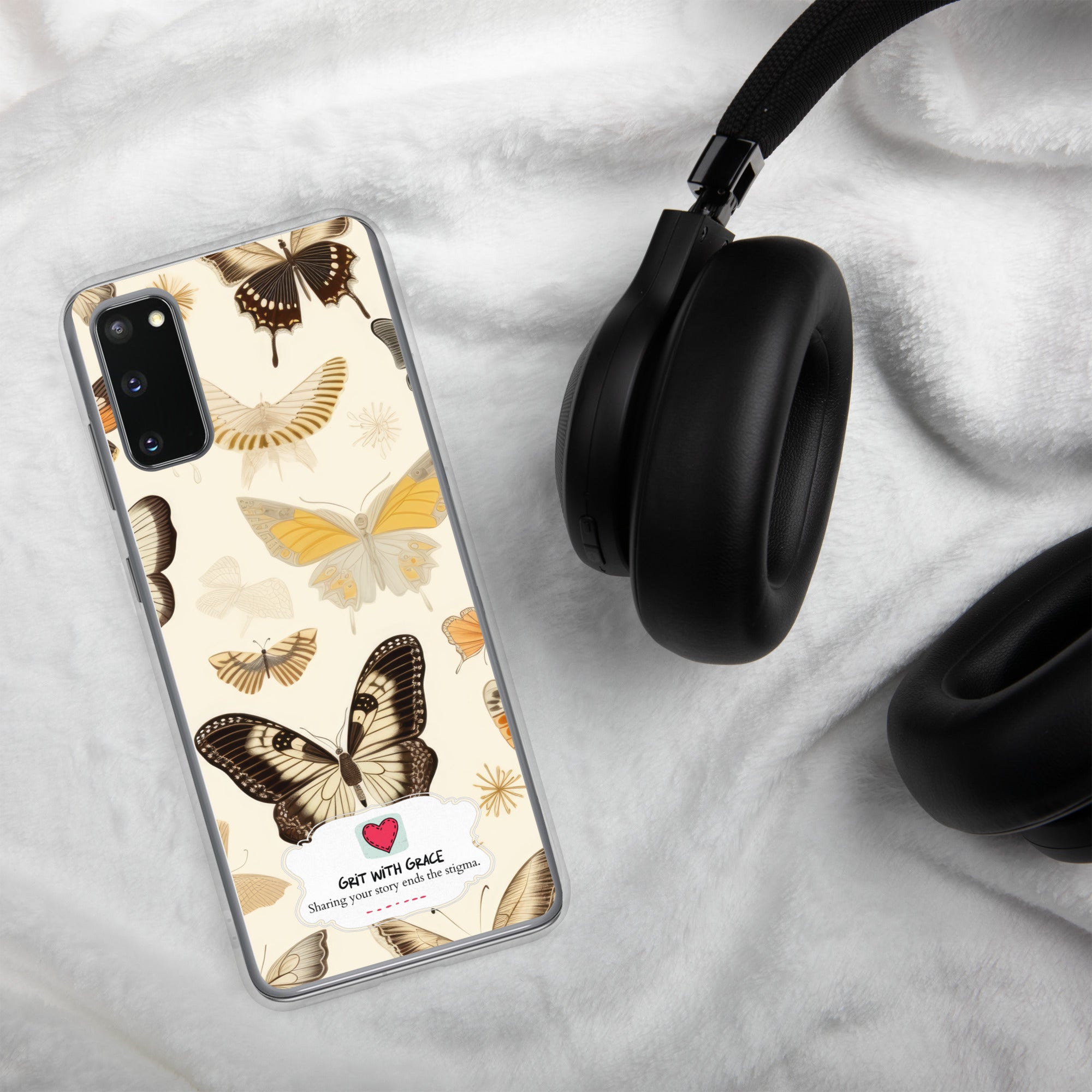 Butterfly Lover's Stylish Yet Protective Samsung Galaxy Case