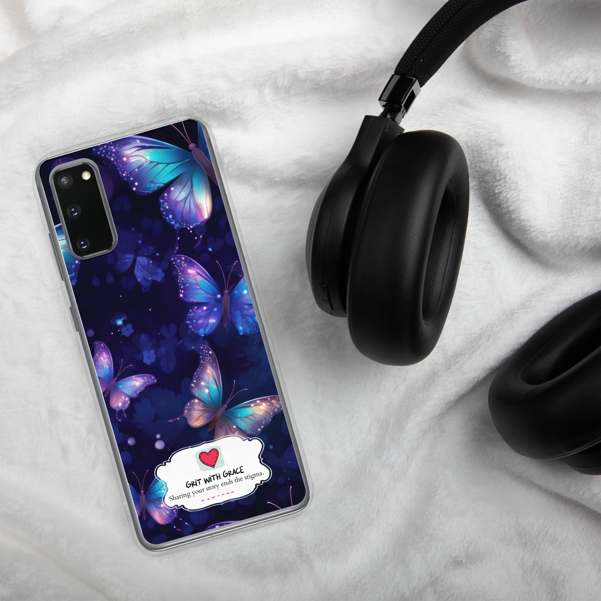 Butterfly Lover's Stylish Yet Protective Samsung Galaxy Case