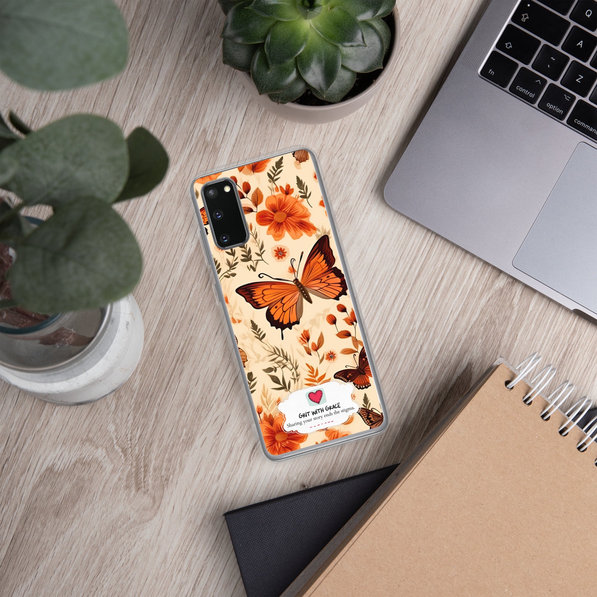 Butterfly Lover's Stylish Yet Protective Samsung Galaxy Case