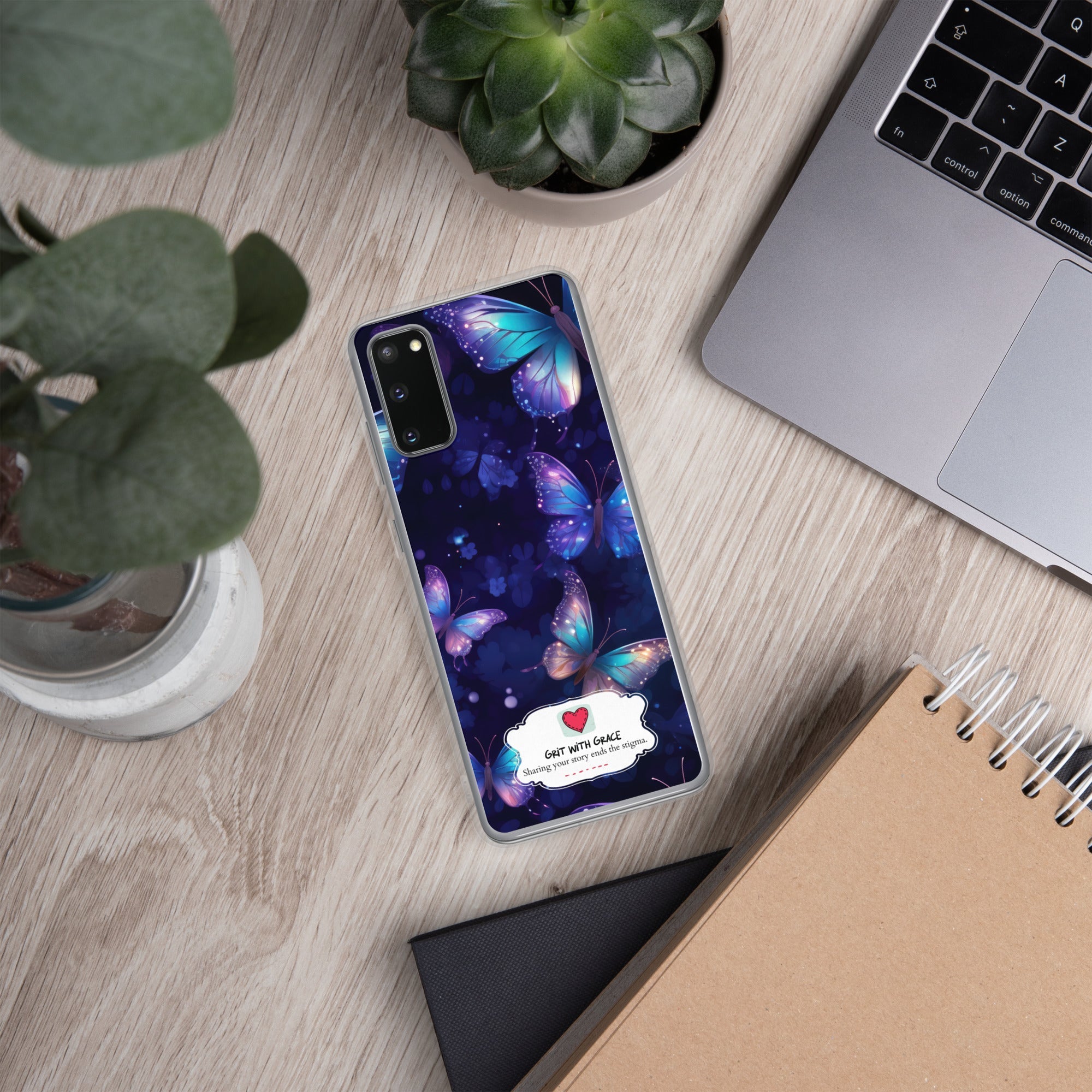 Butterfly Lover's Stylish Yet Protective Samsung Galaxy Case