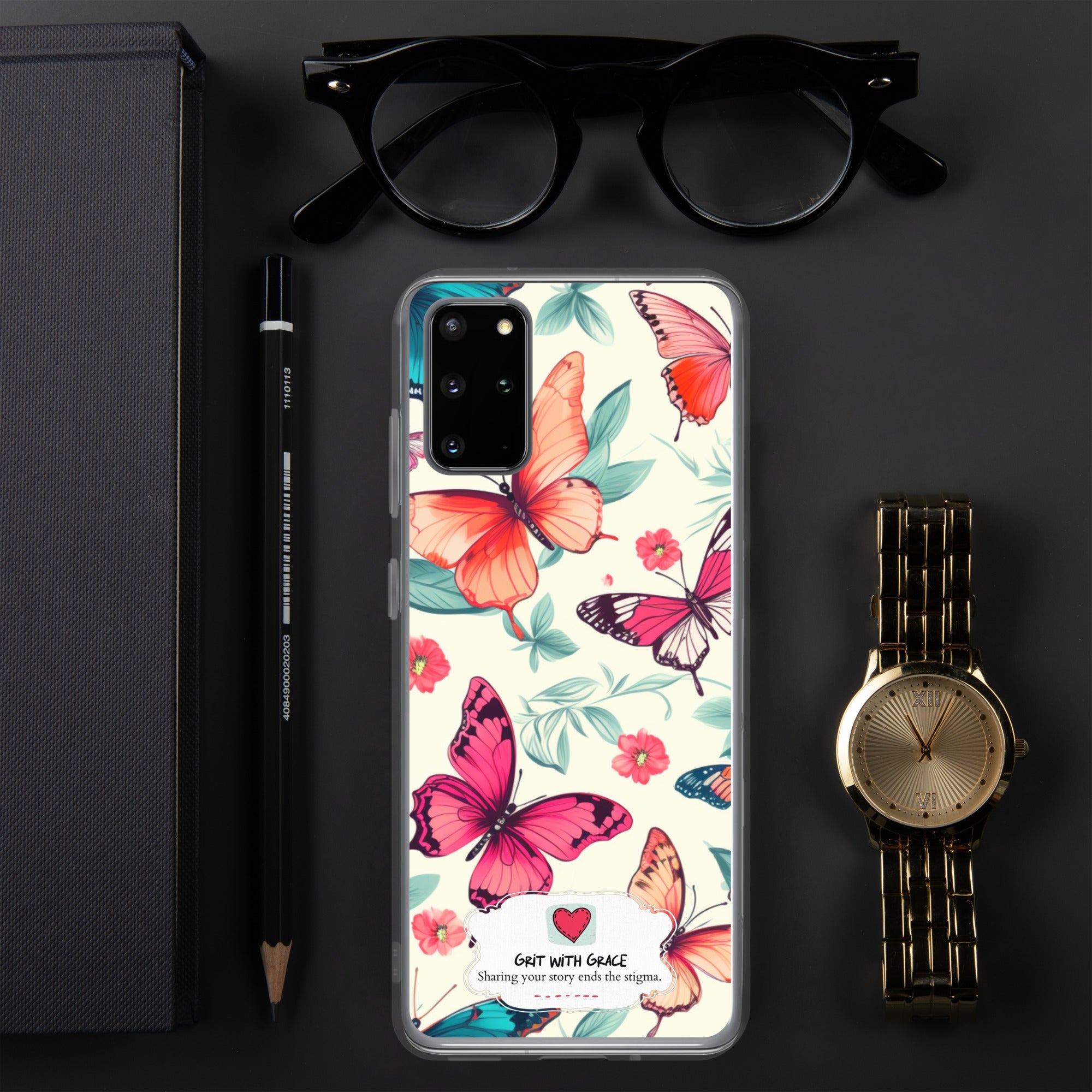 Butterfly Lover's Stylish Yet Protective Samsung Galaxy Case