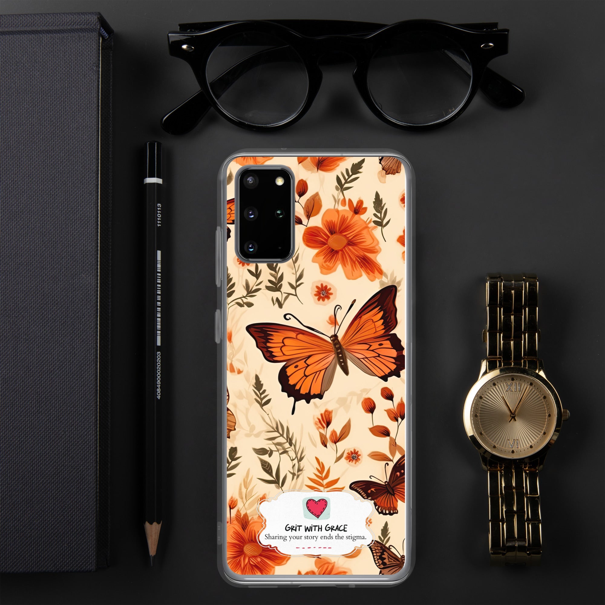 Butterfly Lover's Stylish Yet Protective Samsung Galaxy Case