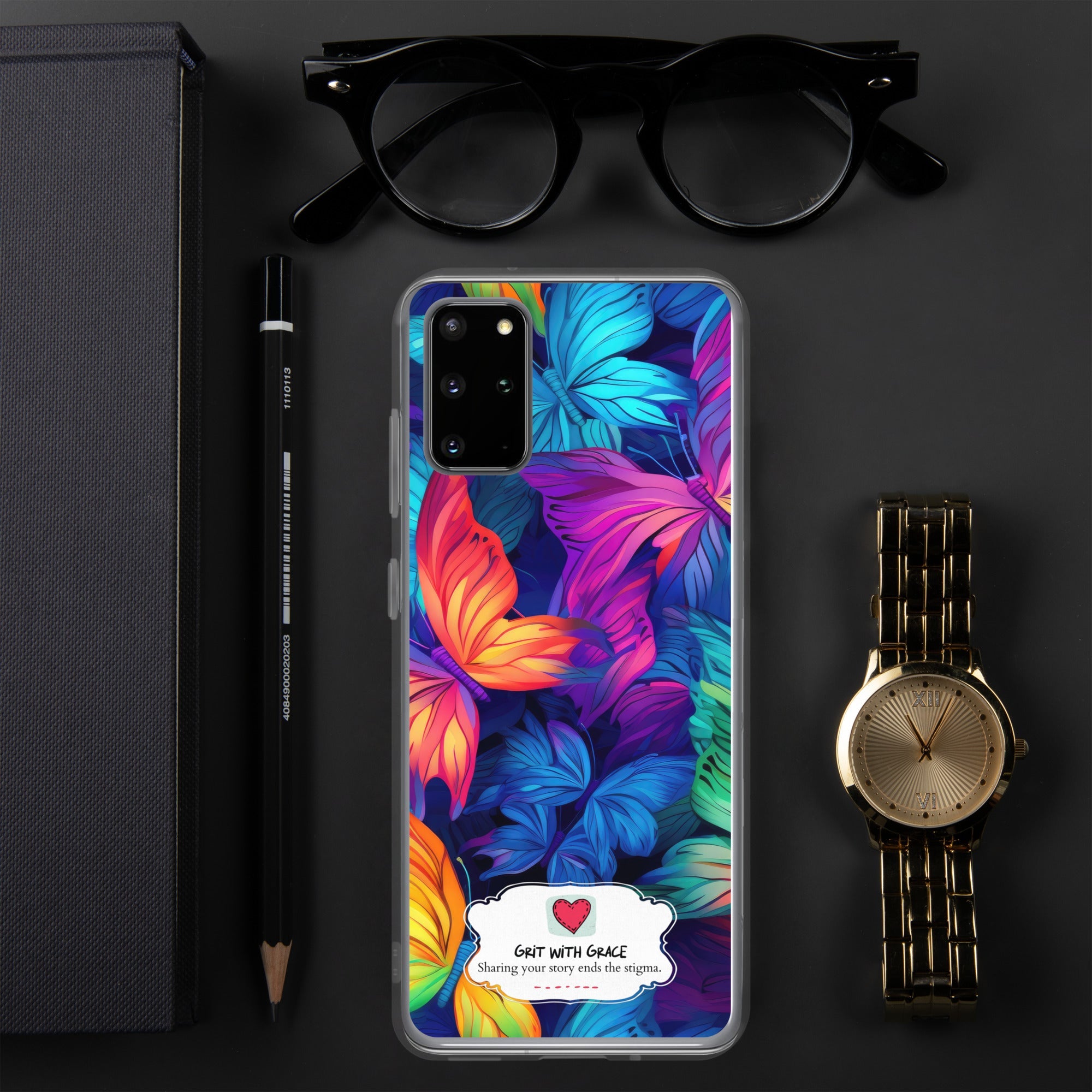 Butterfly Lover's Stylish Yet Protective Samsung Galaxy Case