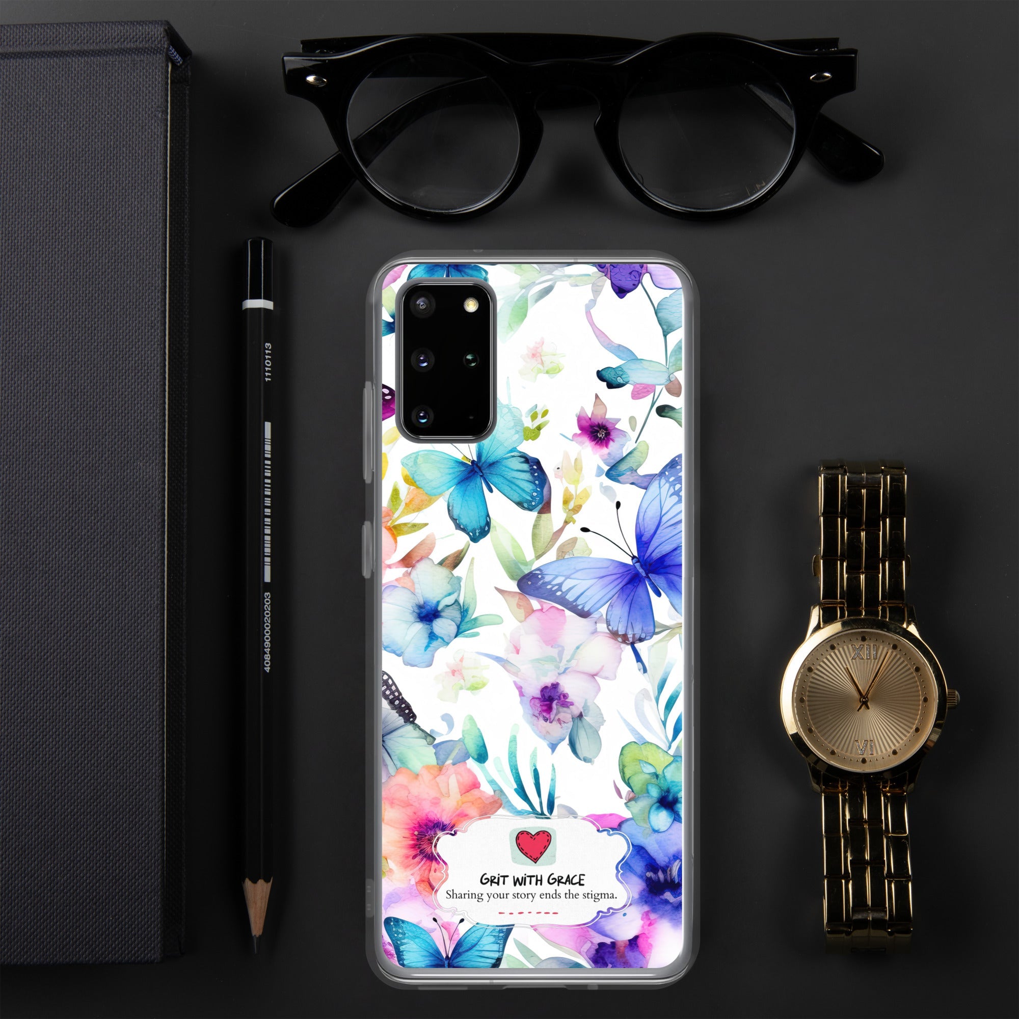 Butterfly Lover's Stylish Yet Protective Samsung Galaxy Case