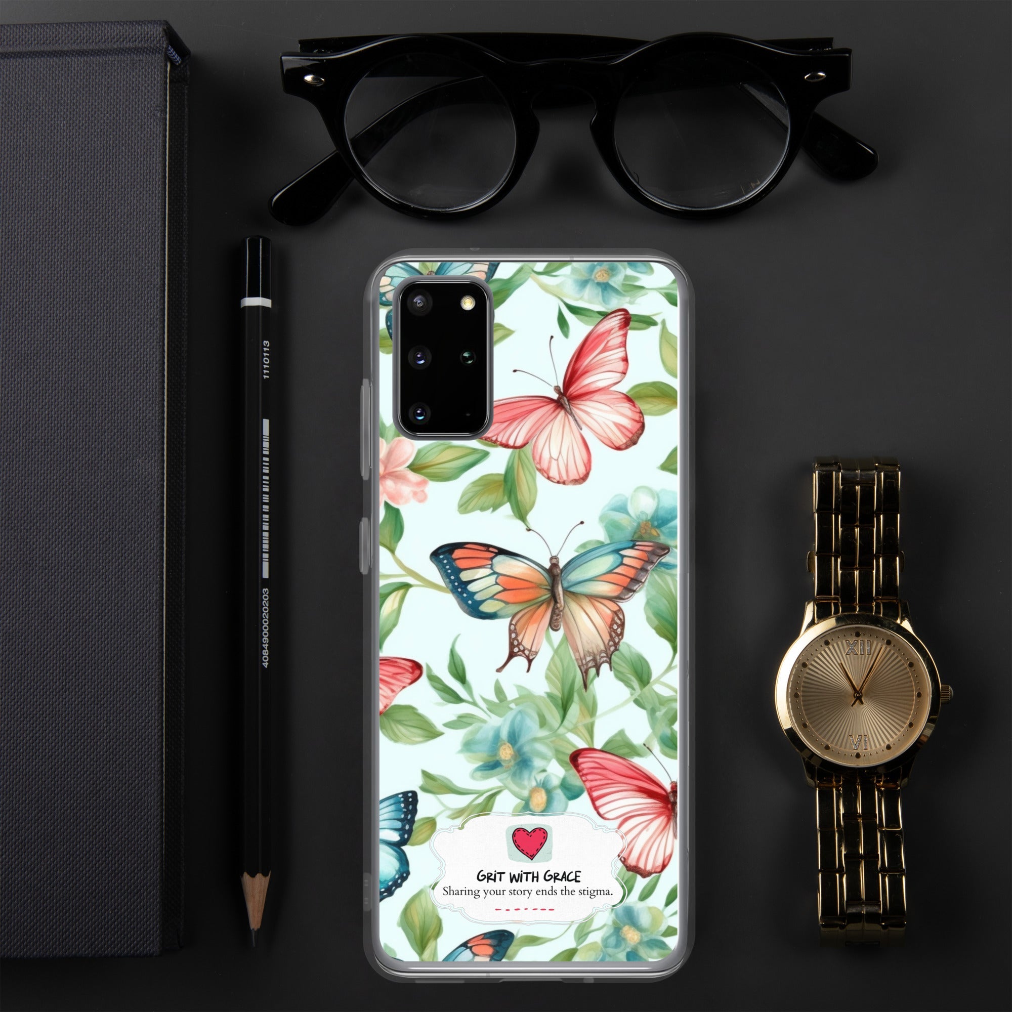 Butterfly Lover's Stylish Yet Protective Samsung Galaxy Case
