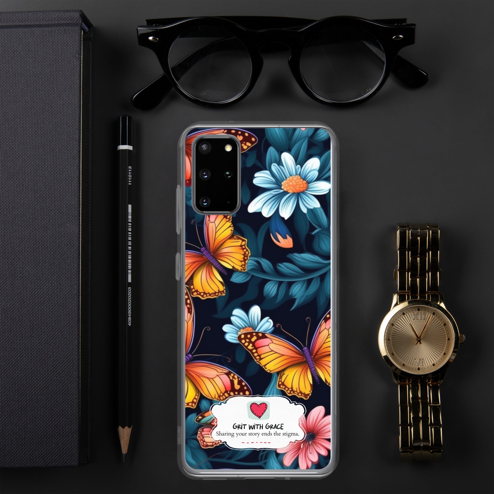 Butterfly Lover's Stylish Yet Protective Samsung Galaxy Case