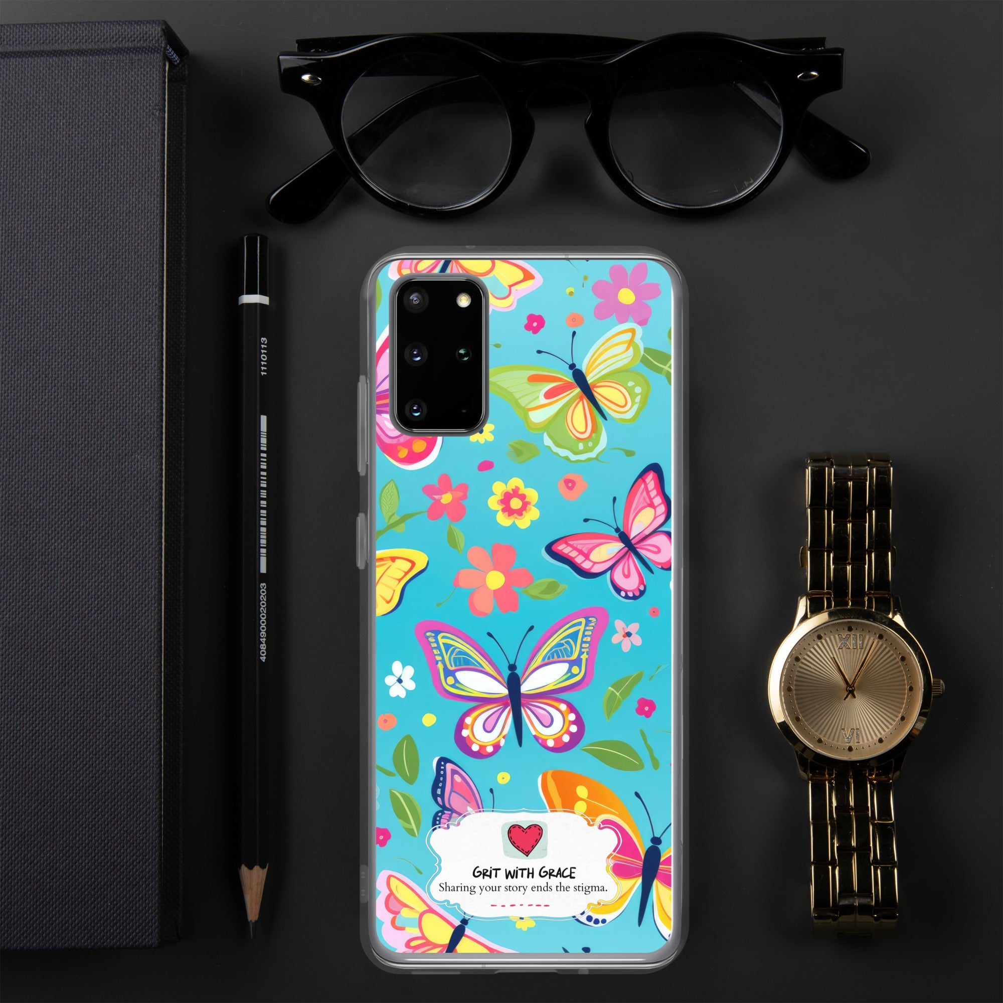 Butterfly Lover's Stylish Yet Protective Samsung Galaxy Case
