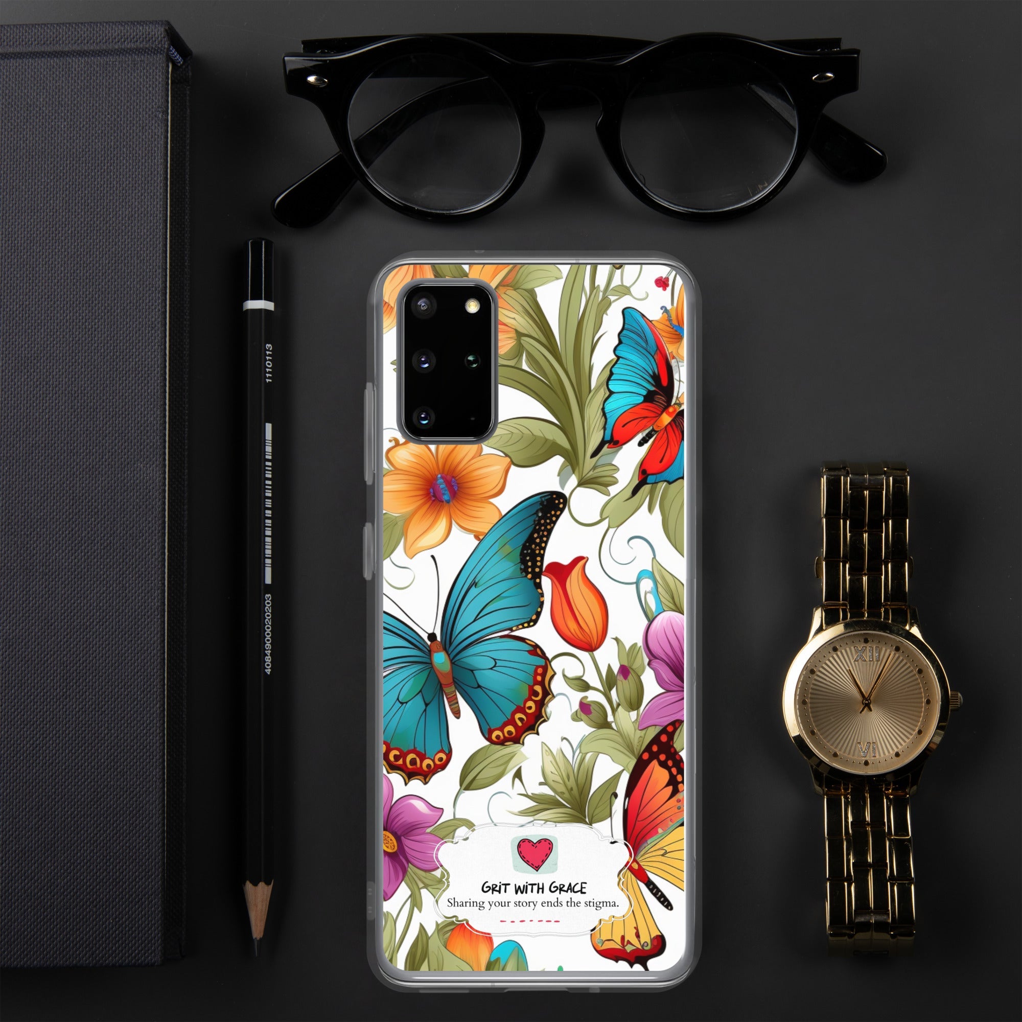 Butterfly Lover's Stylish Yet Protective Samsung Galaxy Case