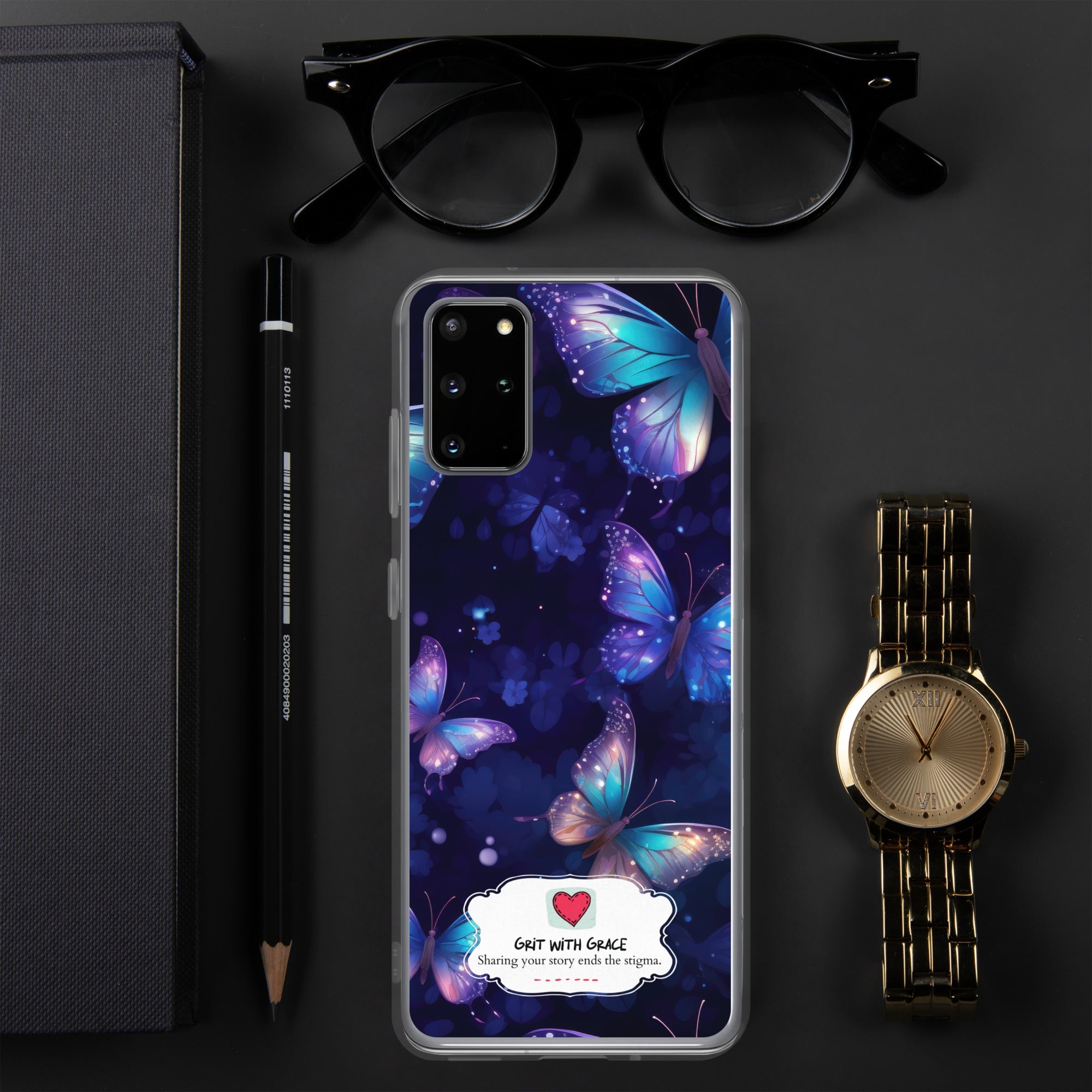 Butterfly Lover's Stylish Yet Protective Samsung Galaxy Case