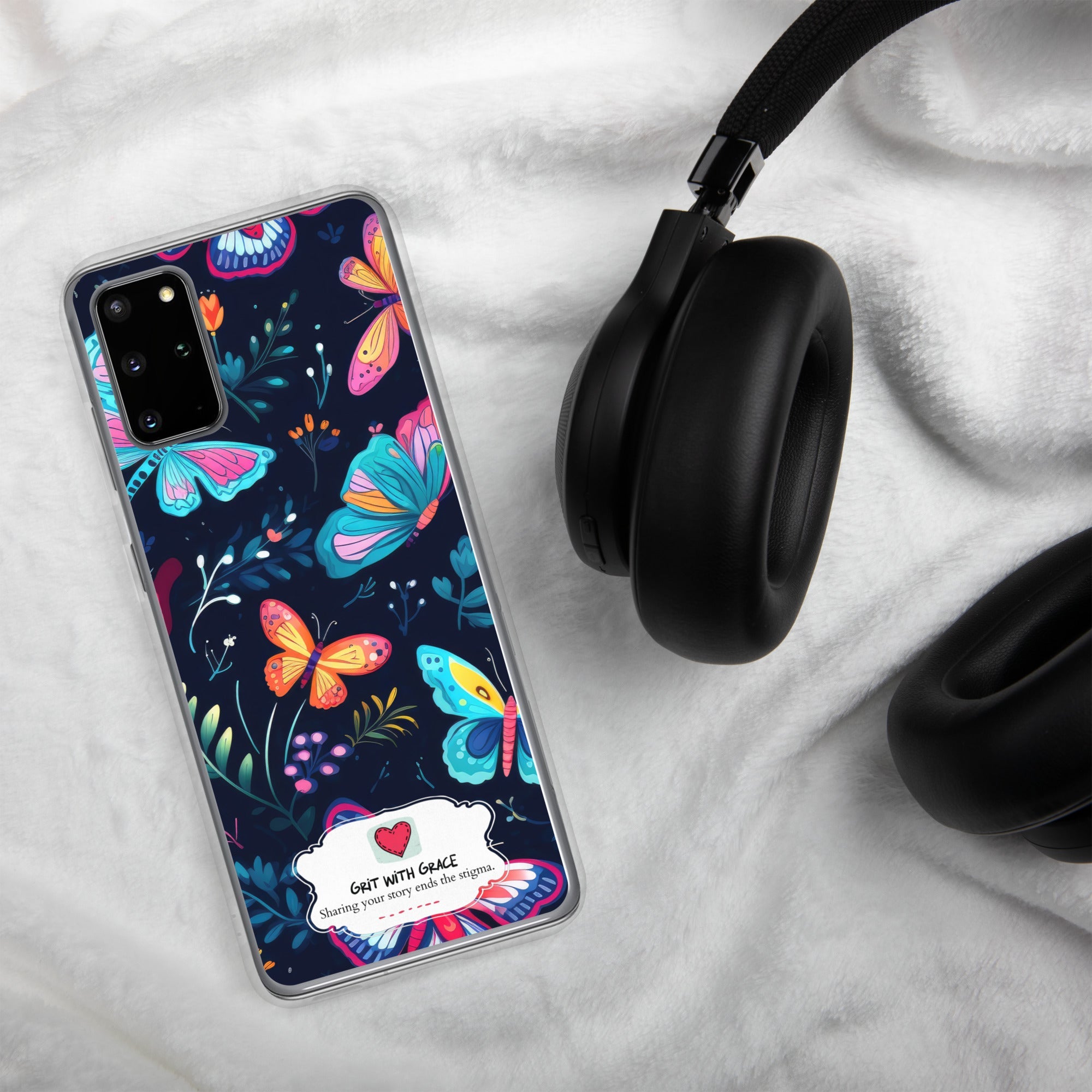 Butterfly Lover's Stylish Yet Protective Samsung Galaxy Case