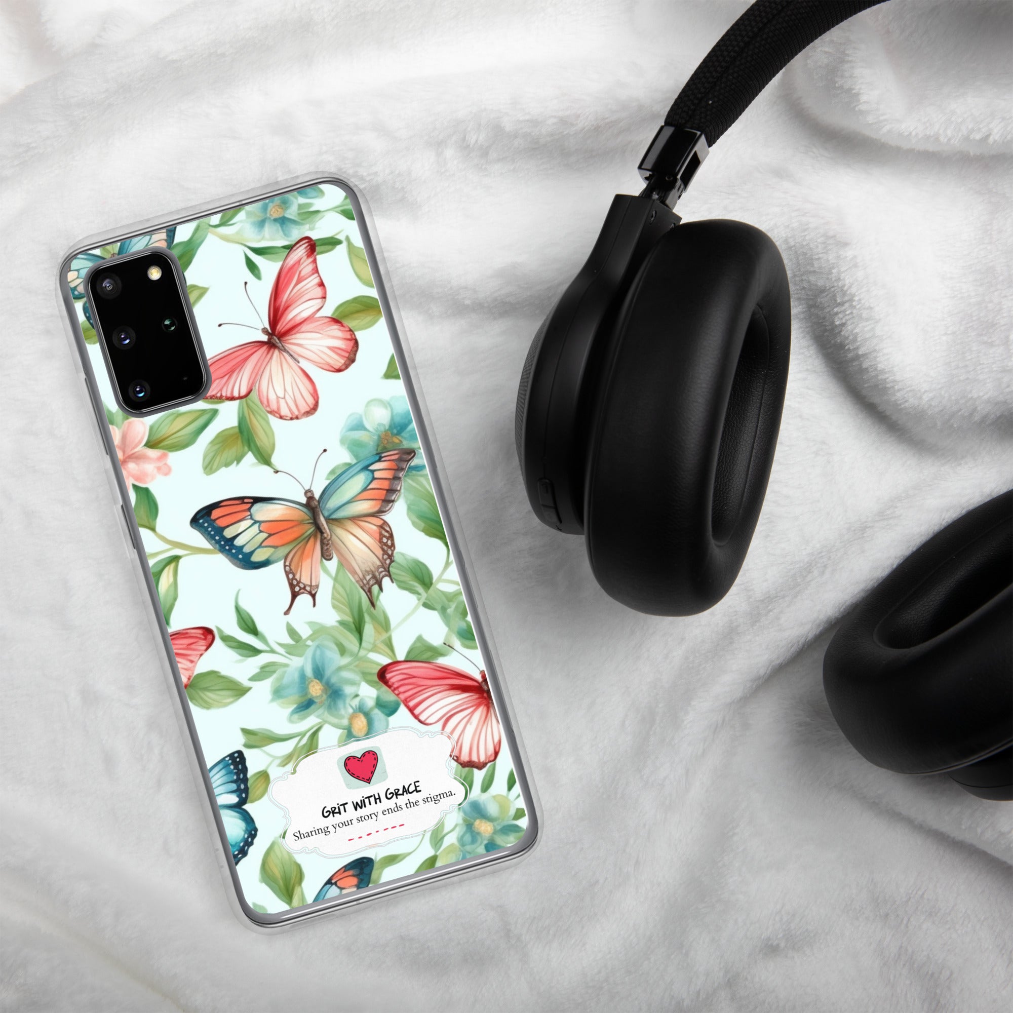 Butterfly Lover's Stylish Yet Protective Samsung Galaxy Case