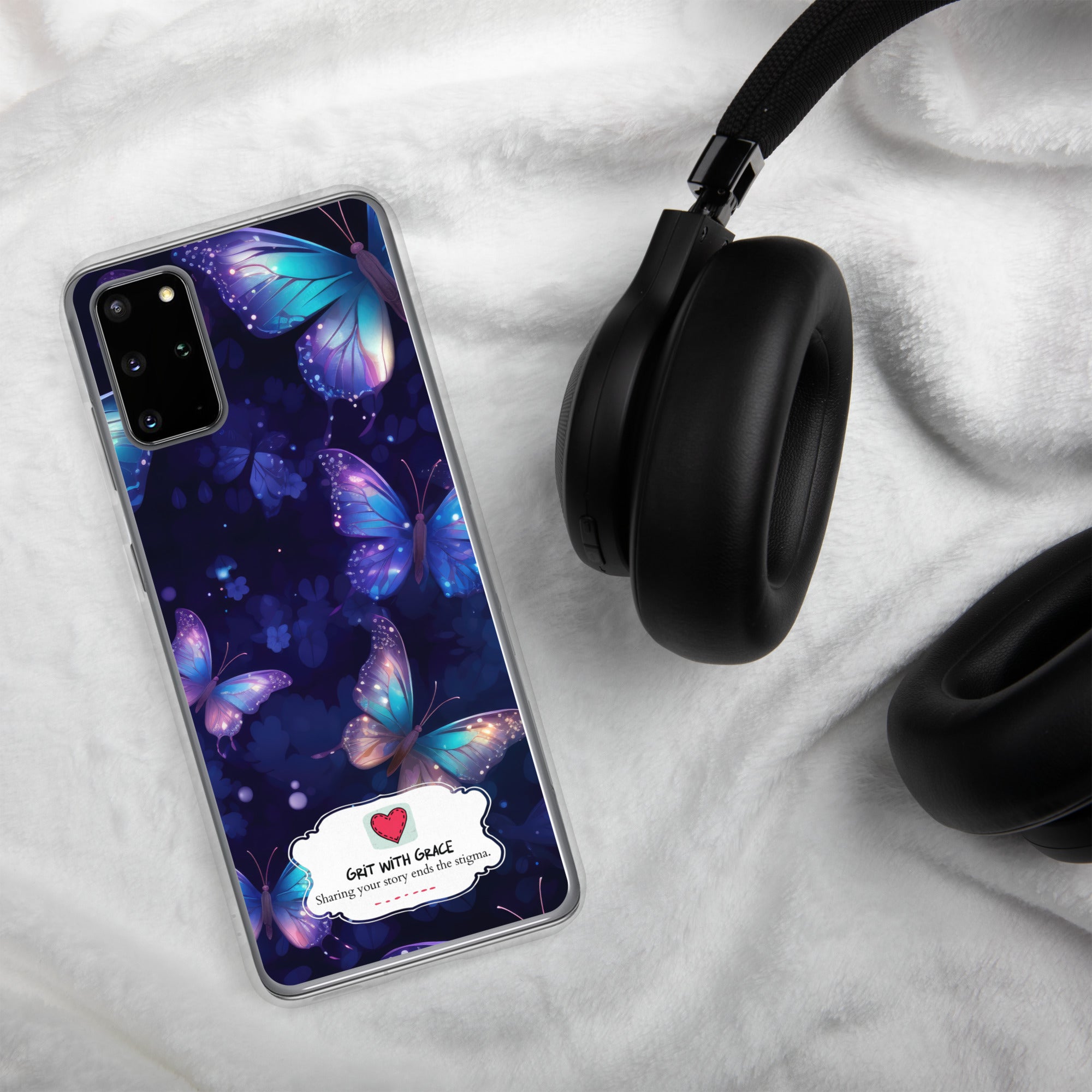 Butterfly Lover's Stylish Yet Protective Samsung Galaxy Case