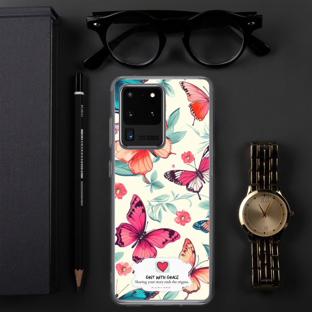 Butterfly Lover's Stylish Yet Protective Samsung Galaxy Case