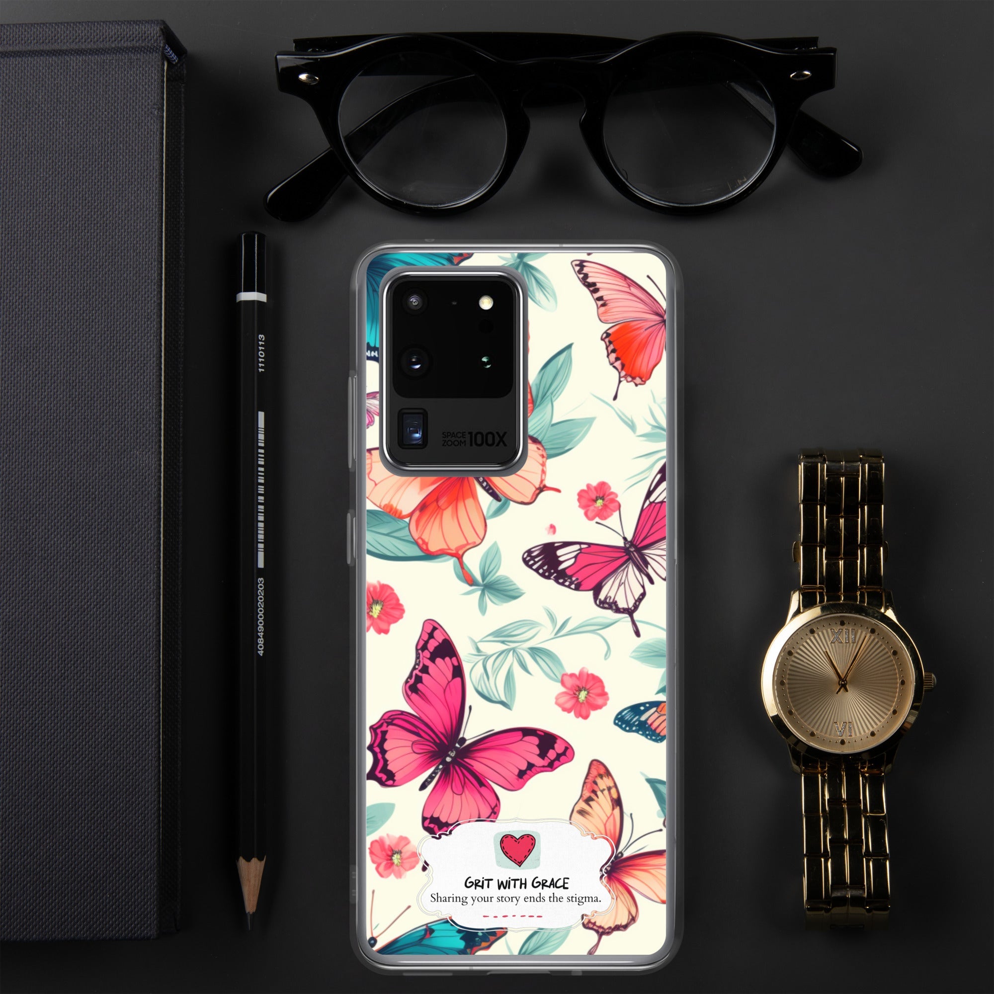 Butterfly Lover's Stylish Yet Protective Samsung Galaxy Case