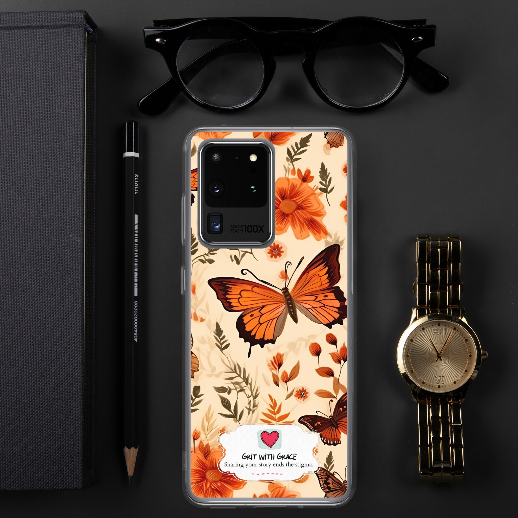 Butterfly Lover's Stylish Yet Protective Samsung Galaxy Case