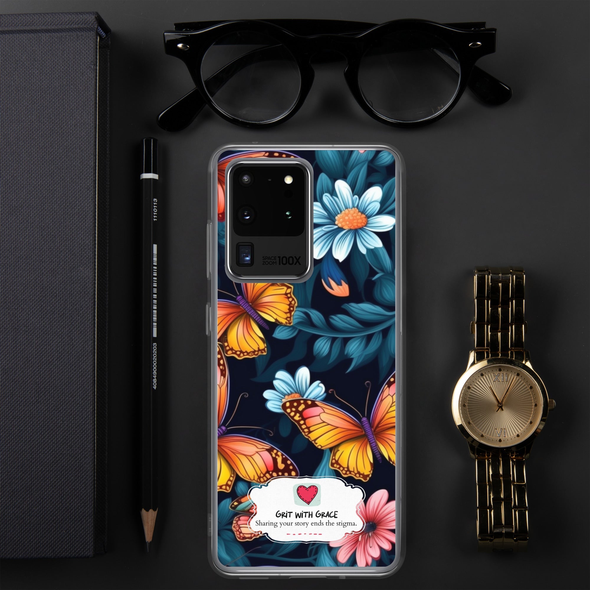 Butterfly Lover's Stylish Yet Protective Samsung Galaxy Case