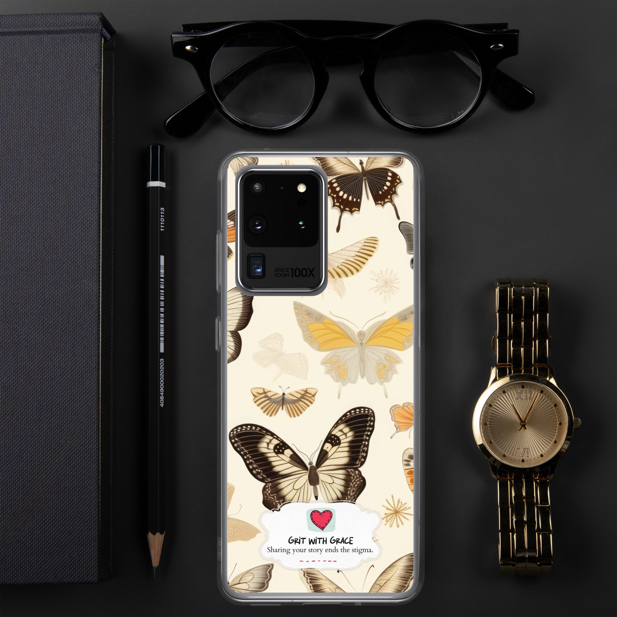 Butterfly Lover's Stylish Yet Protective Samsung Galaxy Case