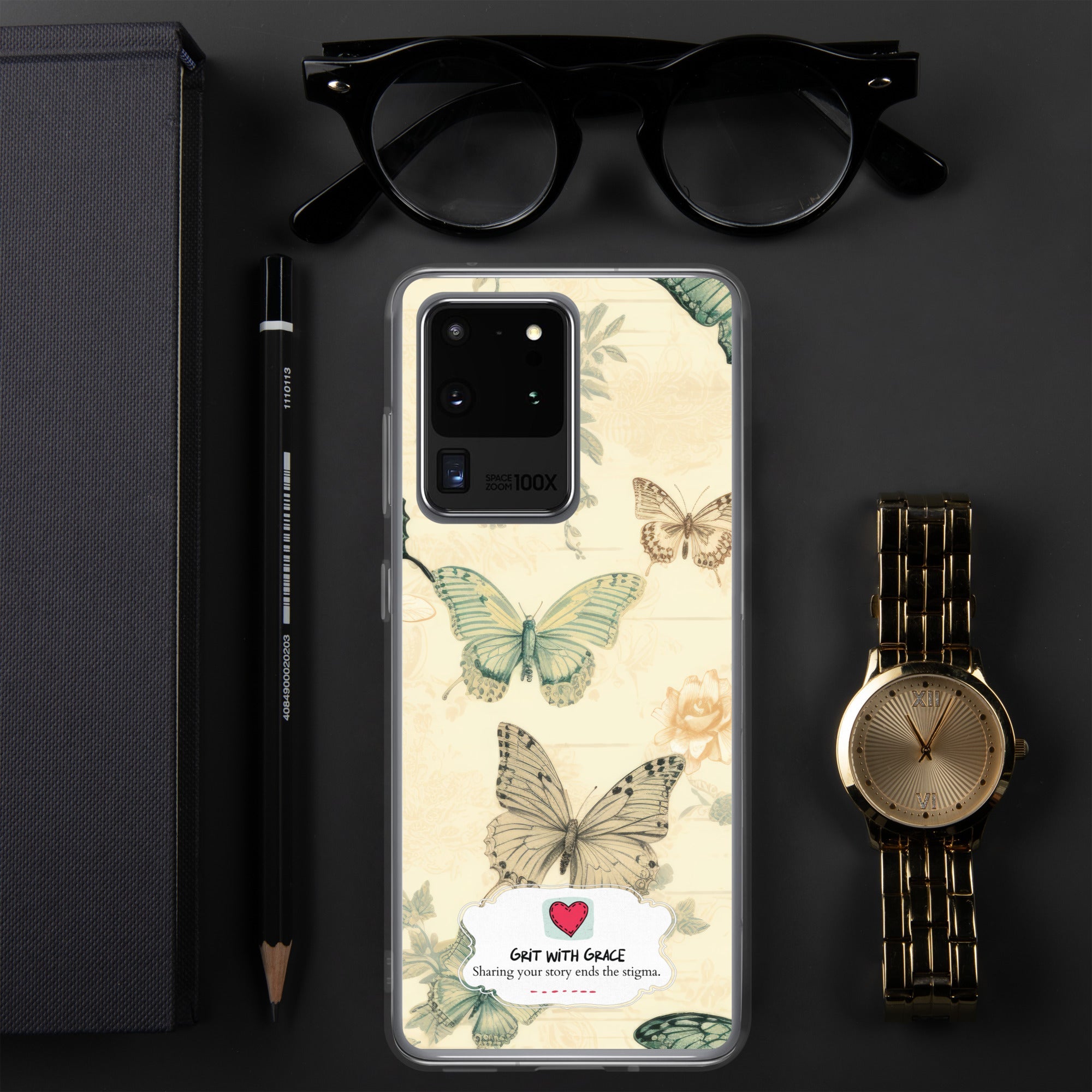 Butterfly Lover's Stylish Yet Protective Samsung Galaxy Case