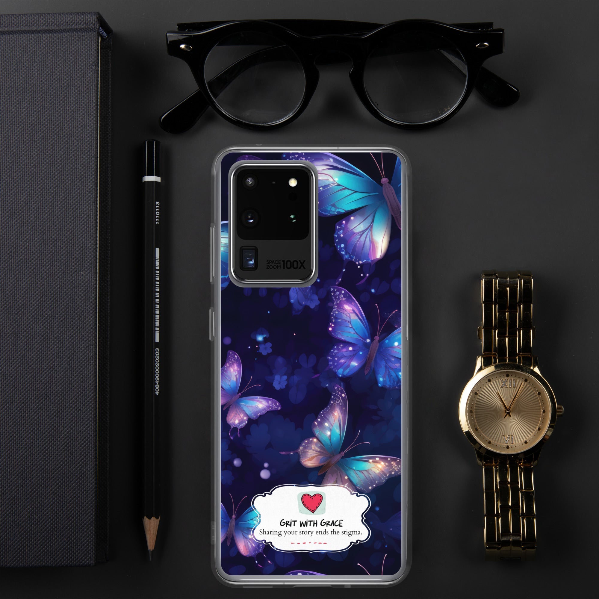Butterfly Lover's Stylish Yet Protective Samsung Galaxy Case