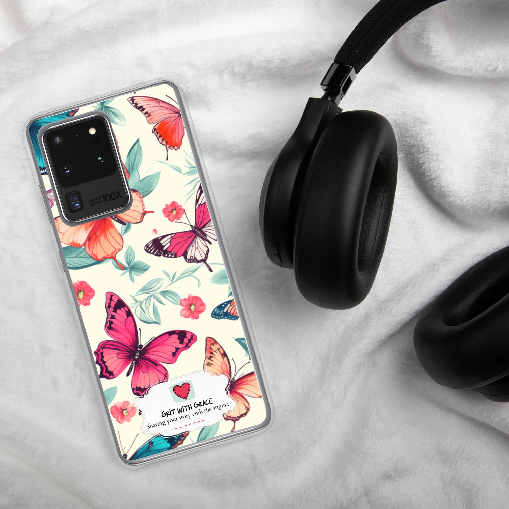Butterfly Lover's Stylish Yet Protective Samsung Galaxy Case