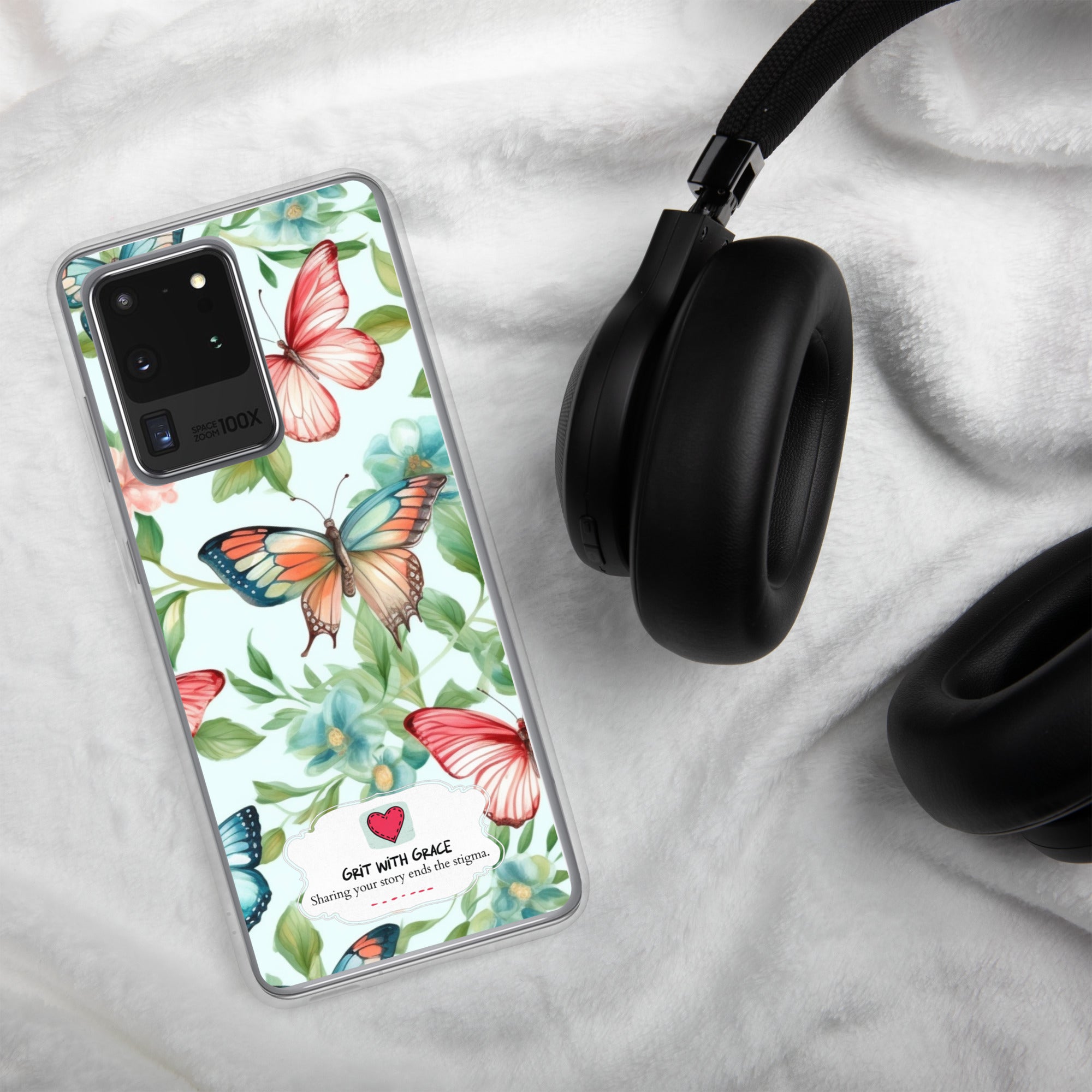 Butterfly Lover's Stylish Yet Protective Samsung Galaxy Case