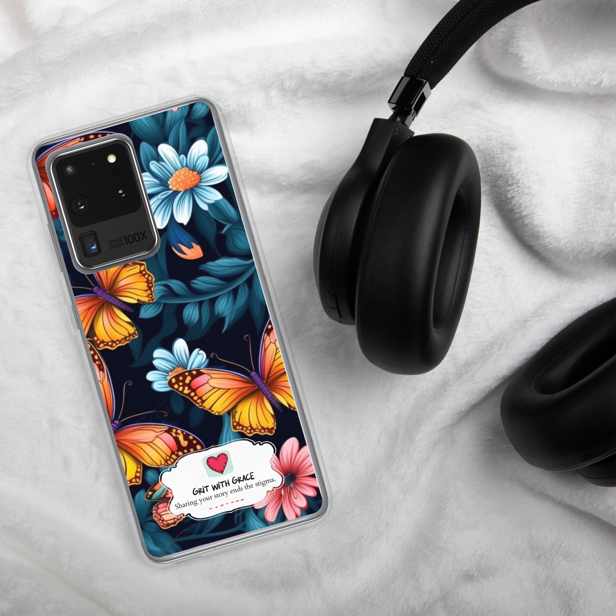 Butterfly Lover's Stylish Yet Protective Samsung Galaxy Case
