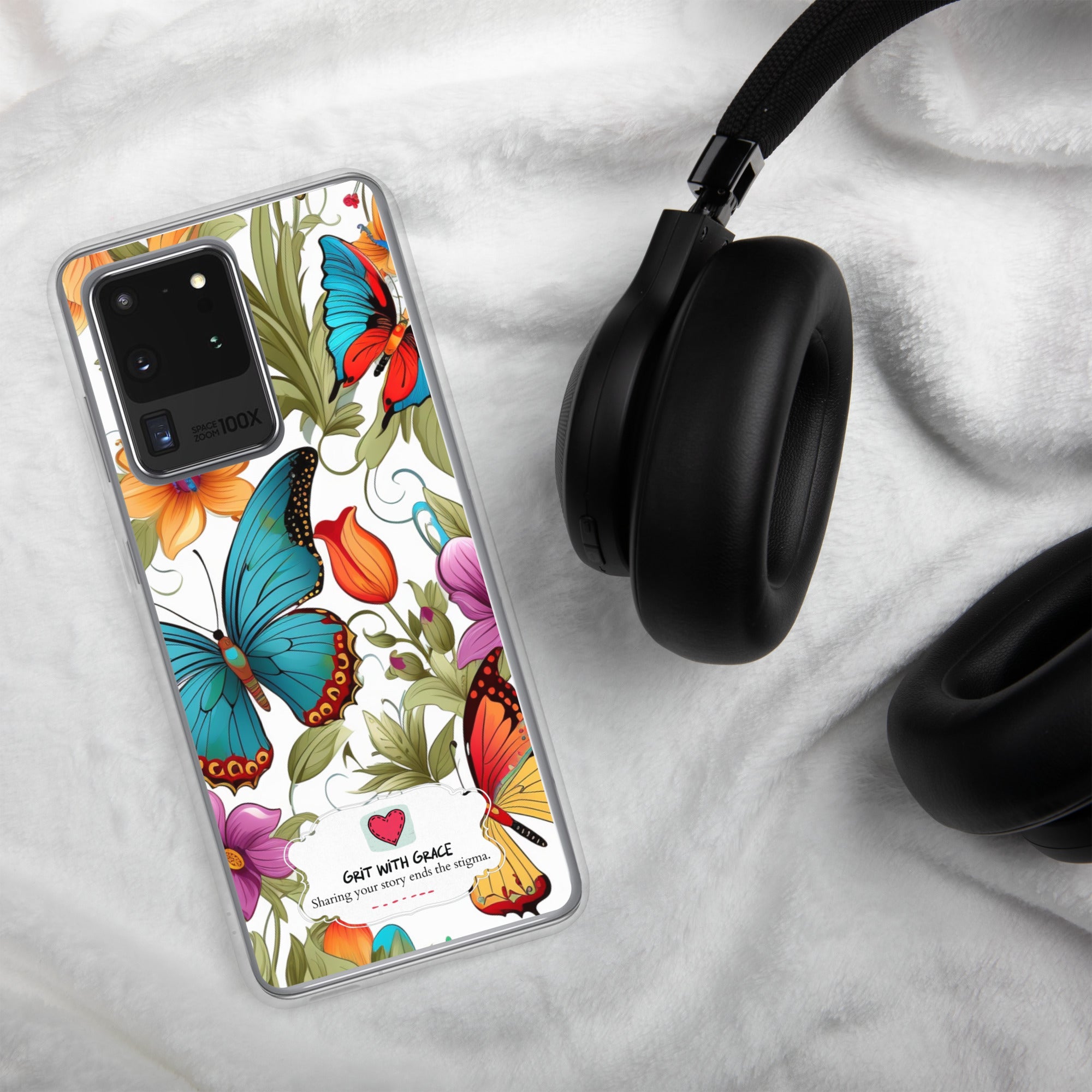 Butterfly Lover's Stylish Yet Protective Samsung Galaxy Case