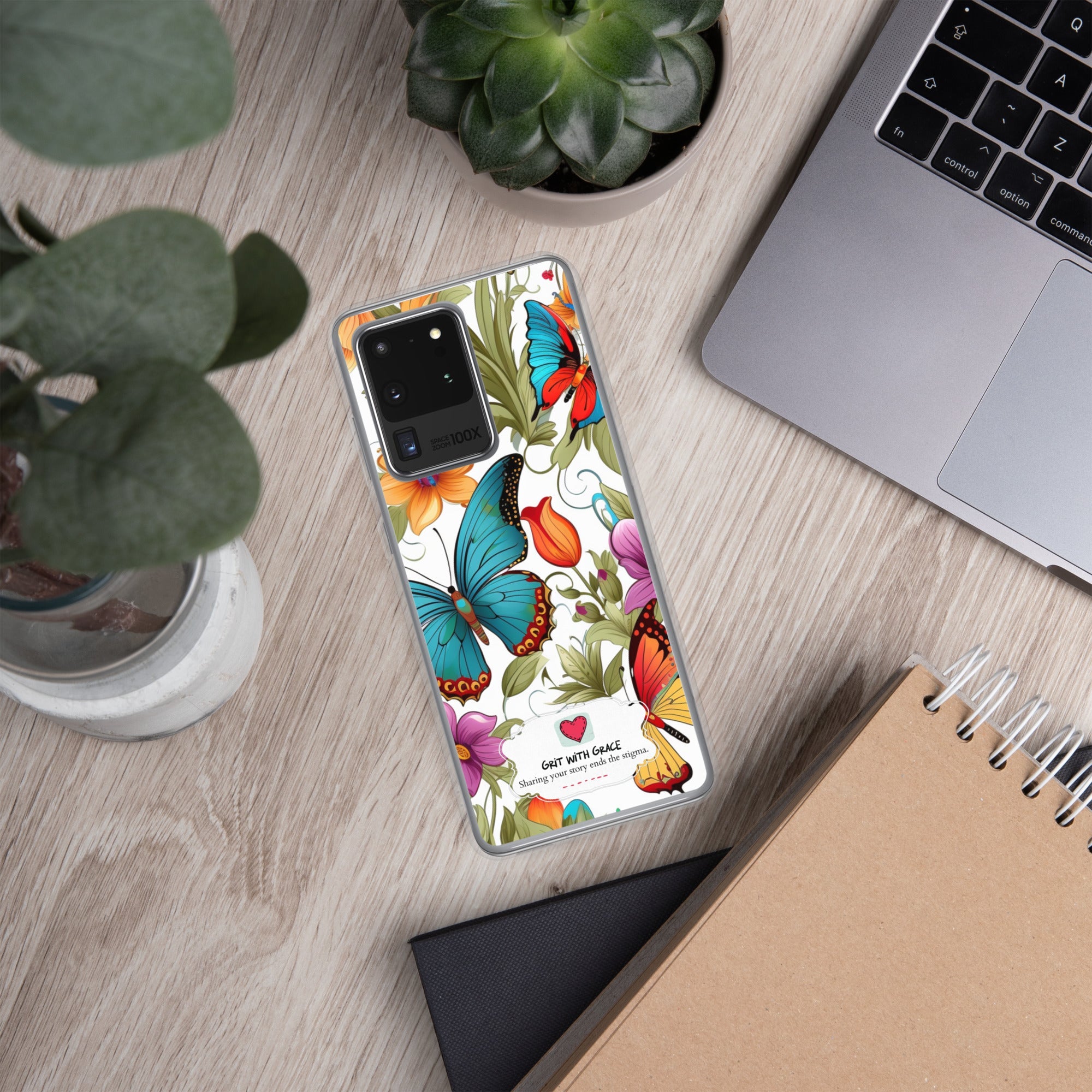 Butterfly Lover's Stylish Yet Protective Samsung Galaxy Case