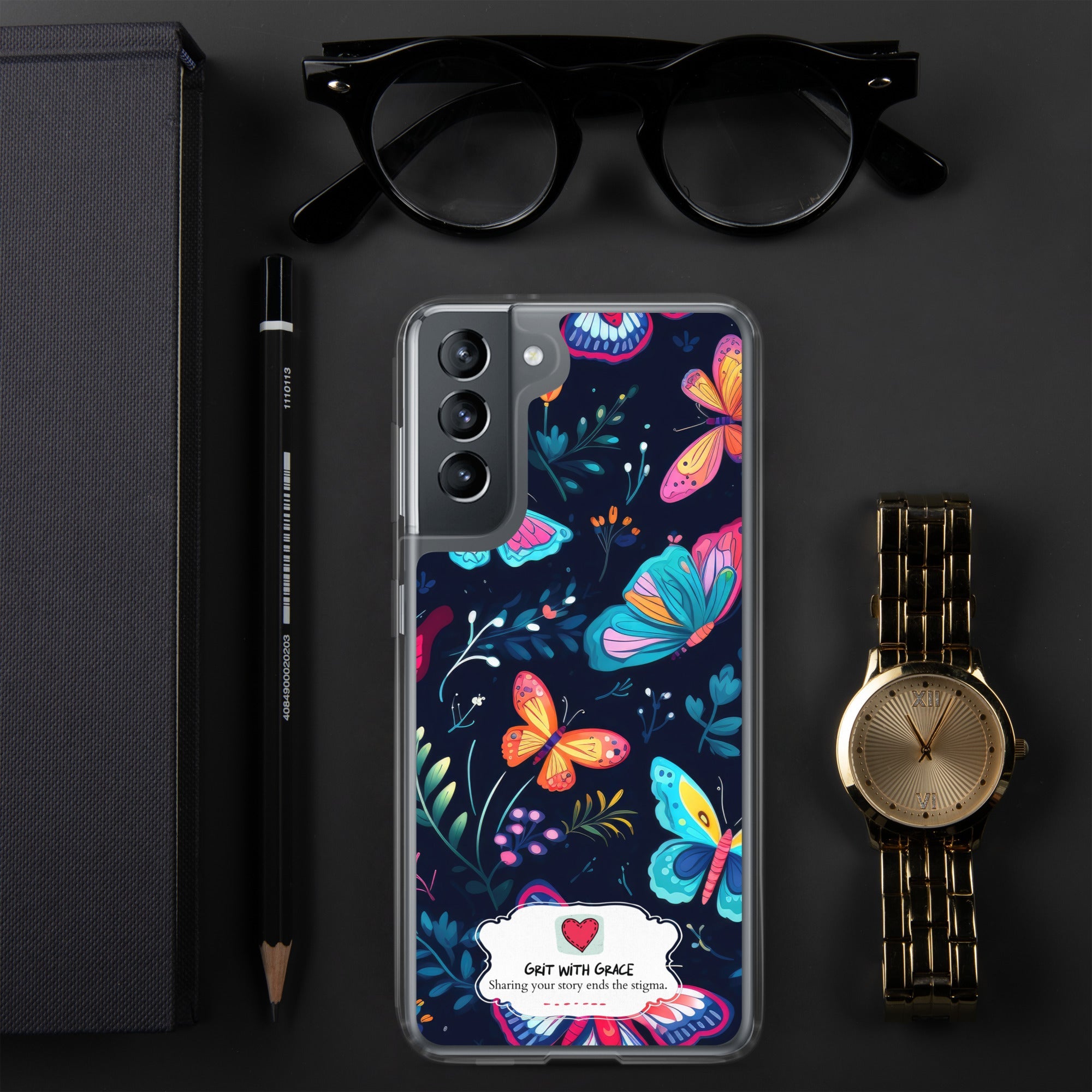 Butterfly Lover's Stylish Yet Protective Samsung Galaxy Case