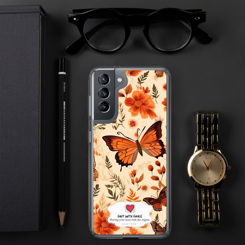 Butterfly Lover's Stylish Yet Protective Samsung Galaxy Case