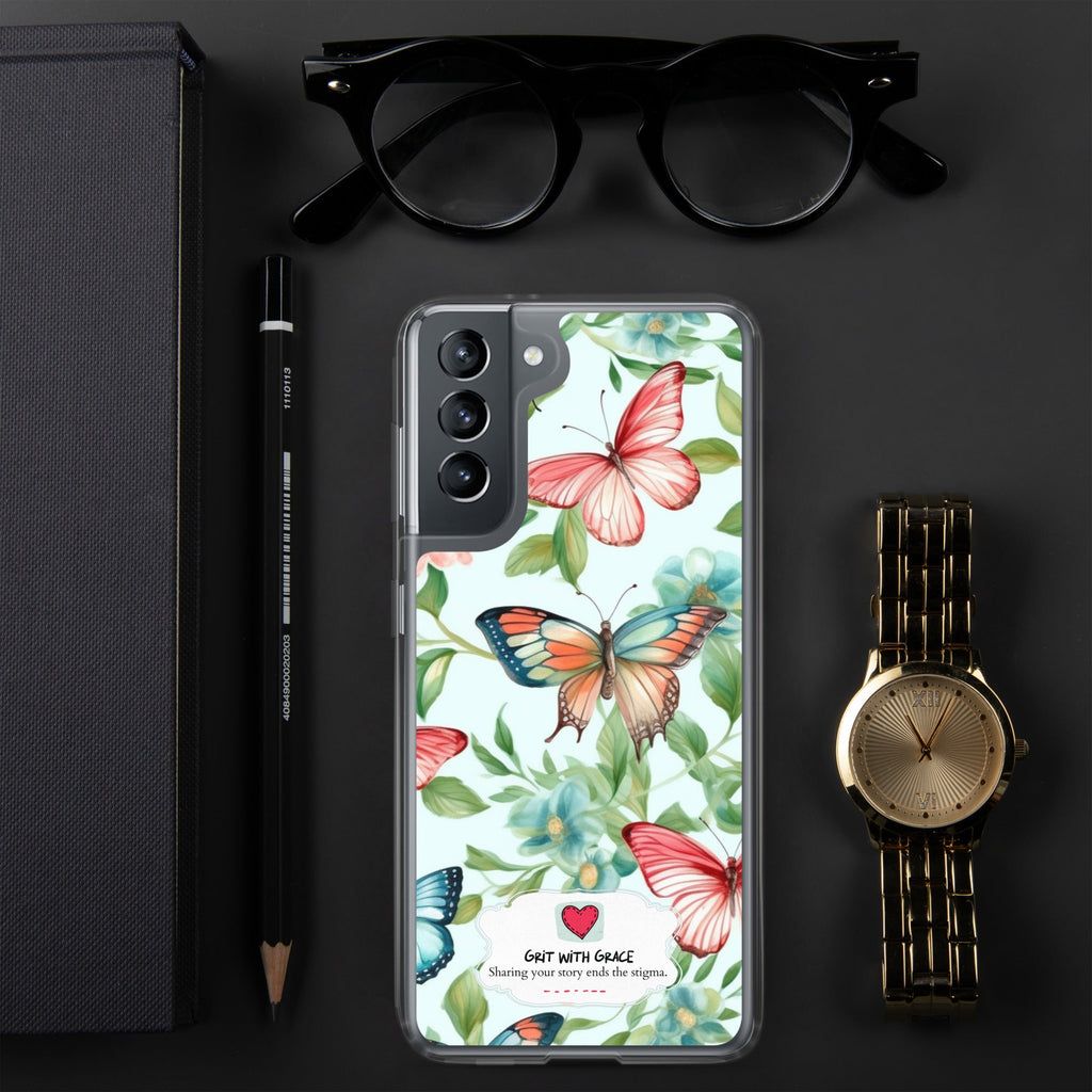 Butterfly Lover's Stylish Yet Protective Samsung Galaxy Case