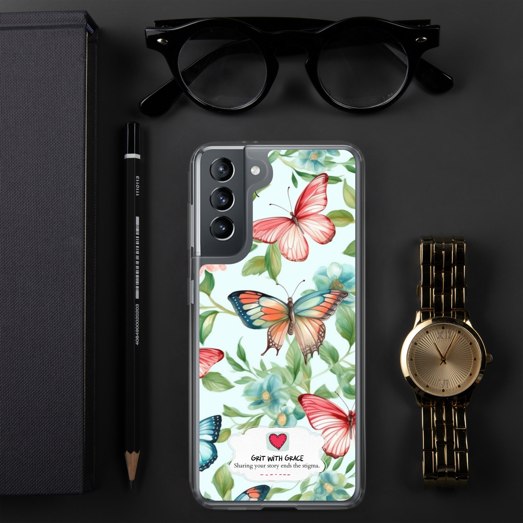 Butterfly Lover's Stylish Yet Protective Samsung Galaxy Case
