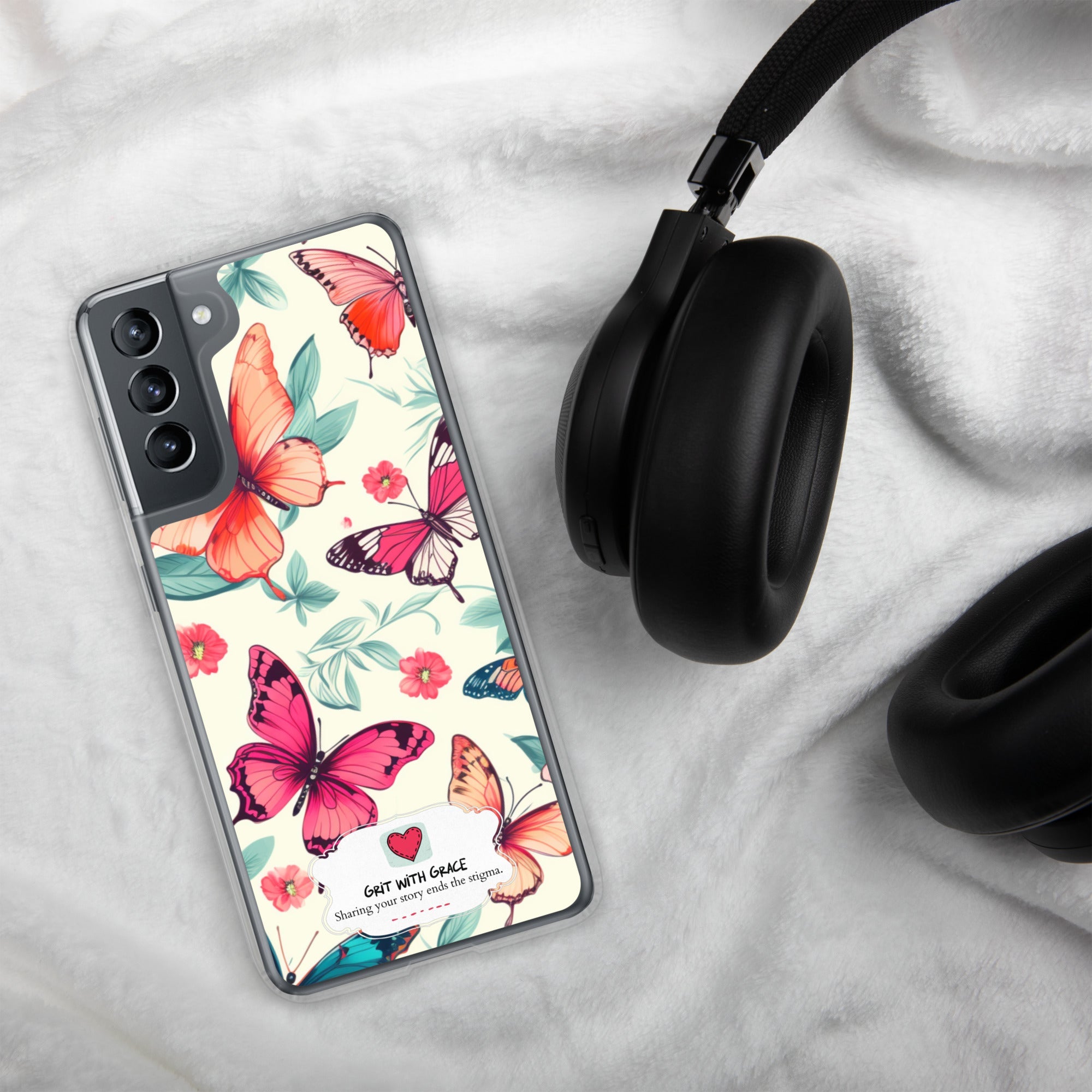 Butterfly Lover's Stylish Yet Protective Samsung Galaxy Case