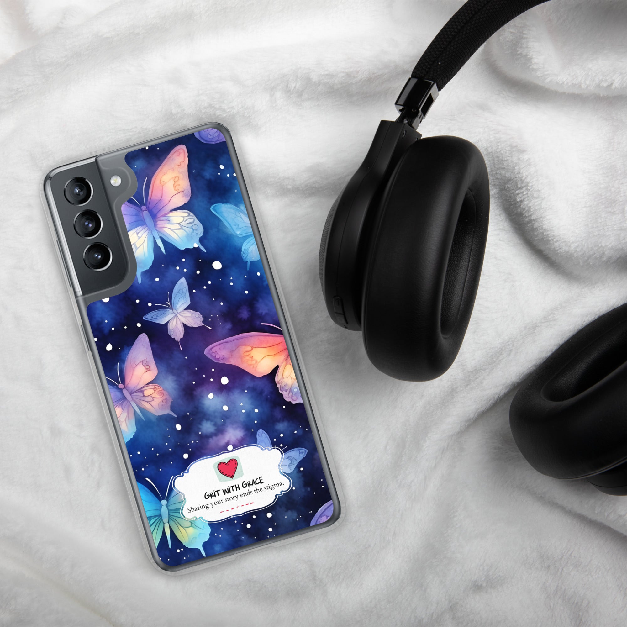 Butterfly Lover's Stylish Yet Protective Samsung Galaxy Case