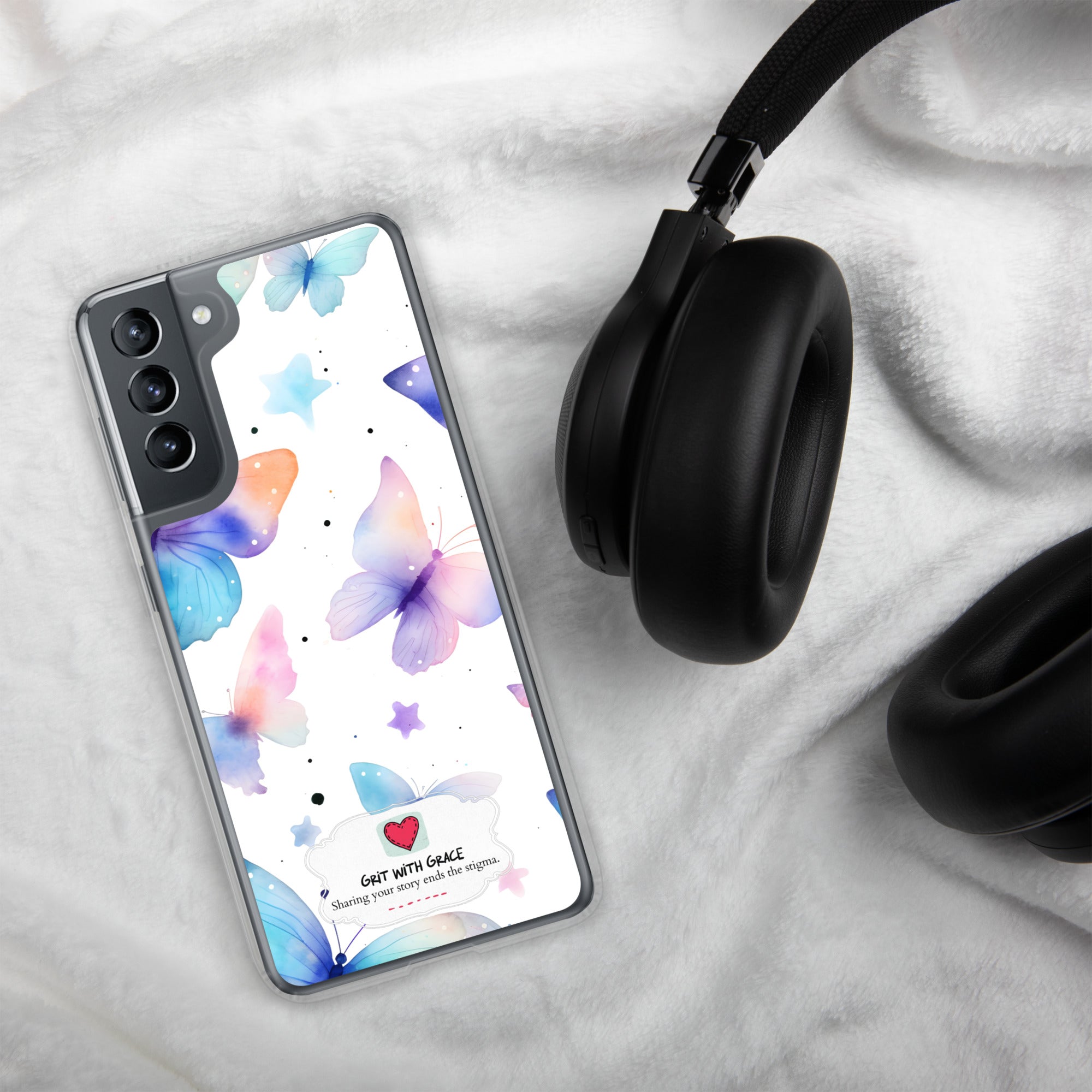 Butterfly Lover's Stylish Yet Protective Samsung Galaxy Case