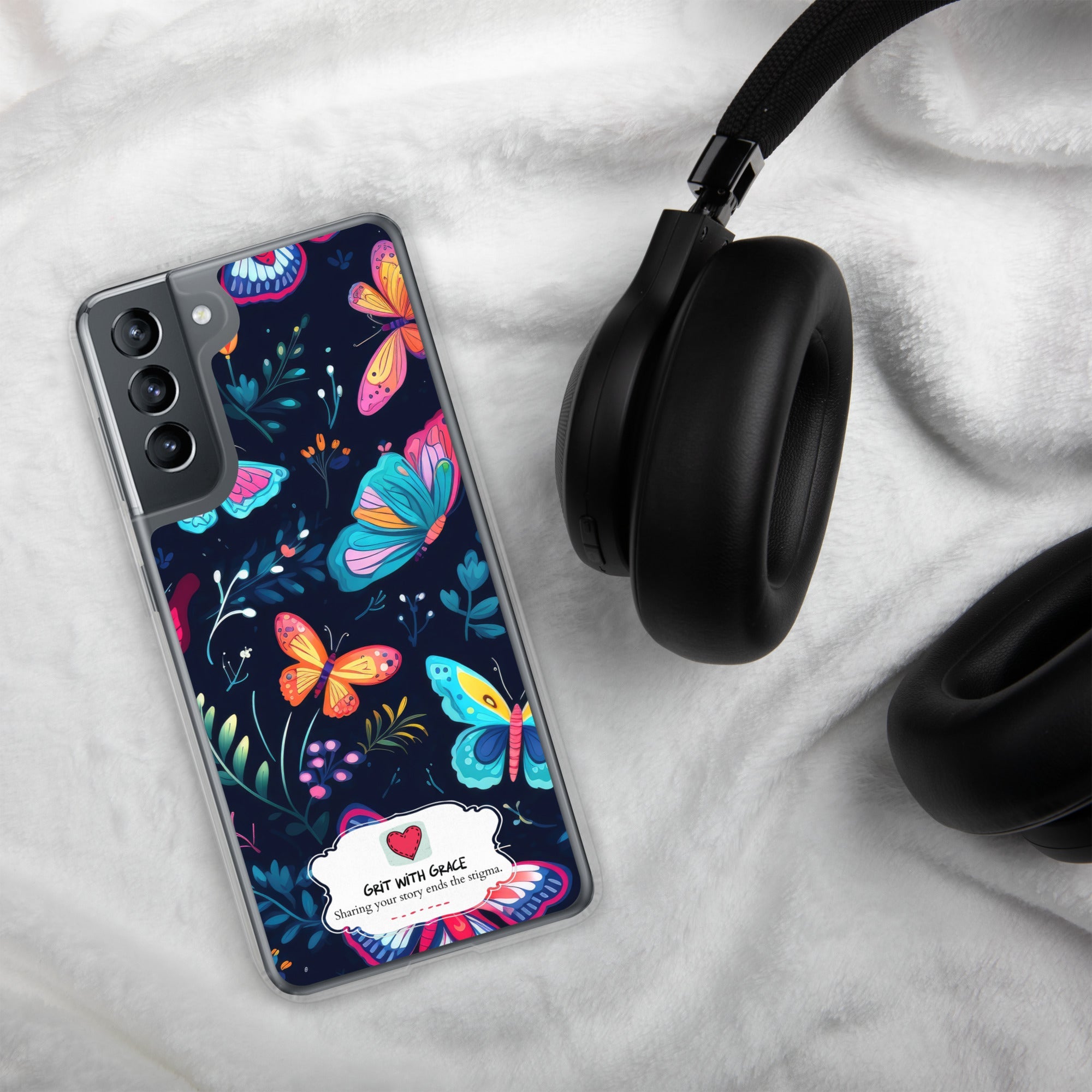 Butterfly Lover's Stylish Yet Protective Samsung Galaxy Case