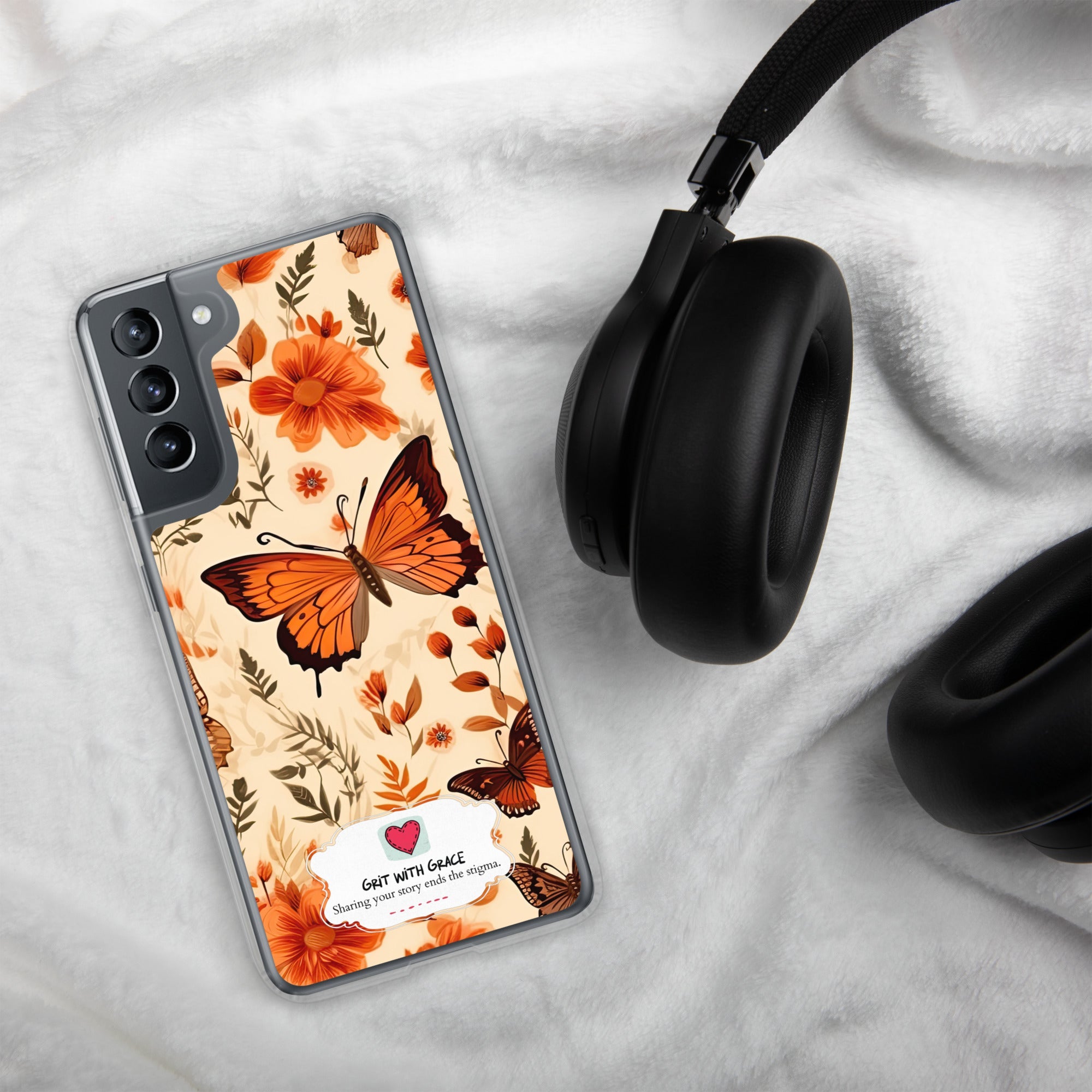 Butterfly Lover's Stylish Yet Protective Samsung Galaxy Case