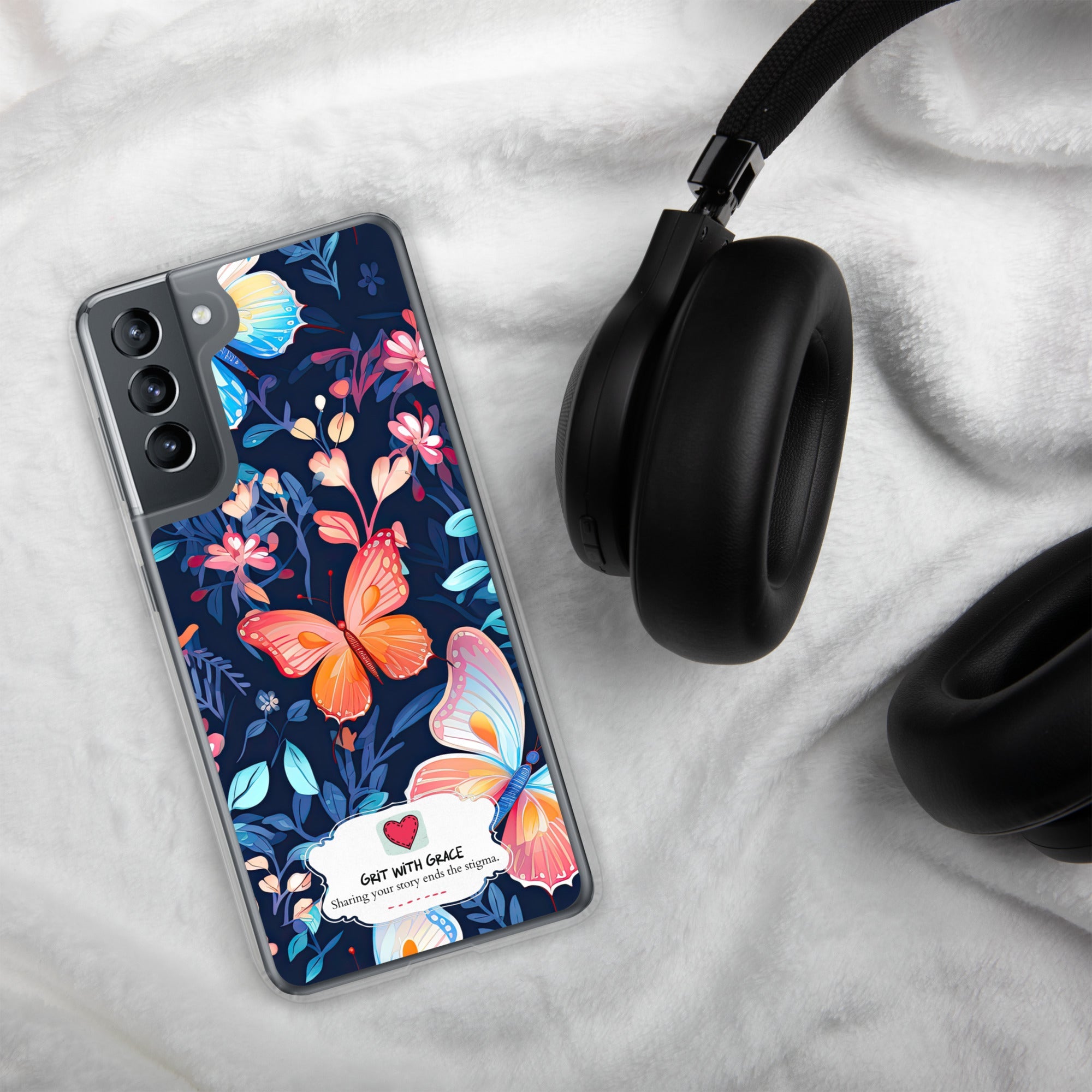 Butterfly Lover's Stylish Yet Protective Samsung Galaxy Case