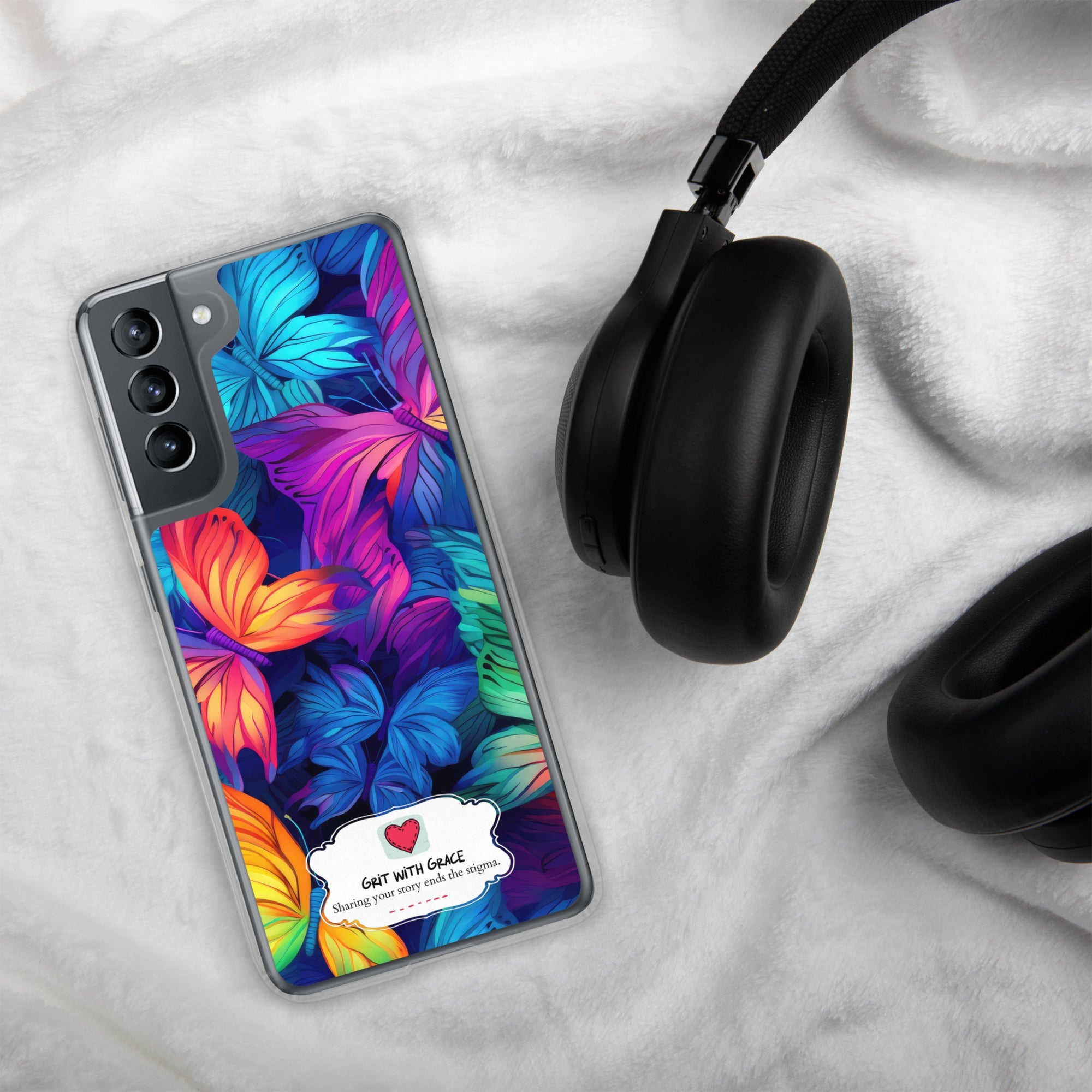 Butterfly Lover's Stylish Yet Protective Samsung Galaxy Case